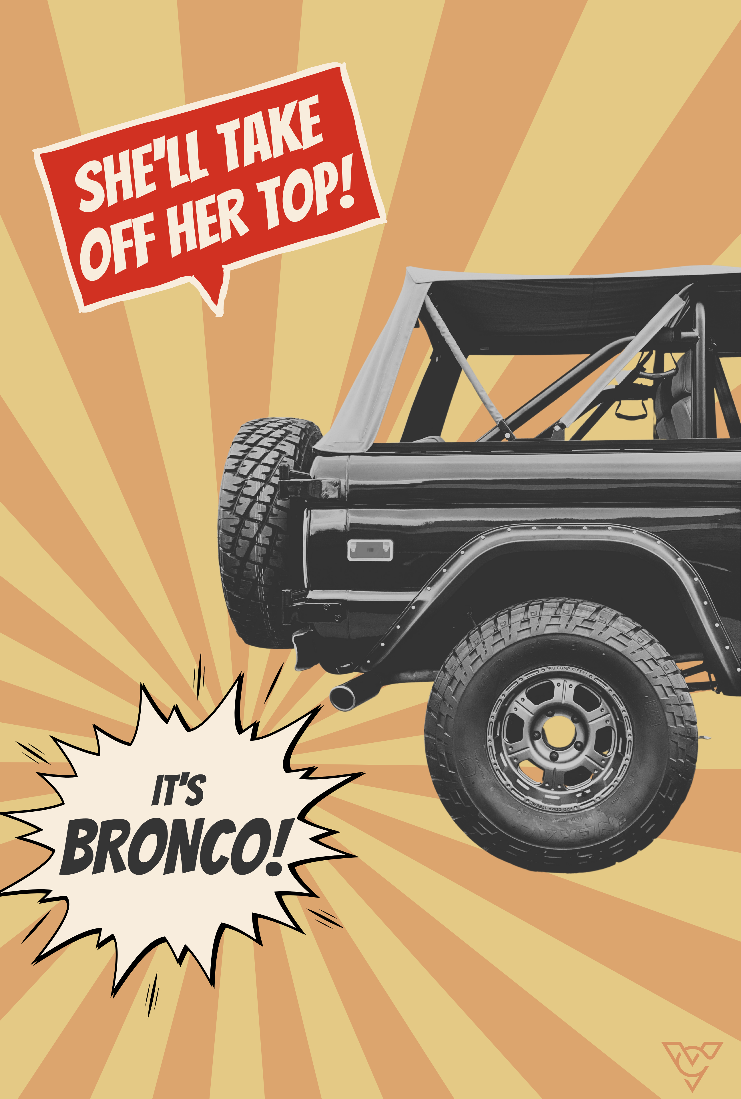 Topless Bronco (POSTER)