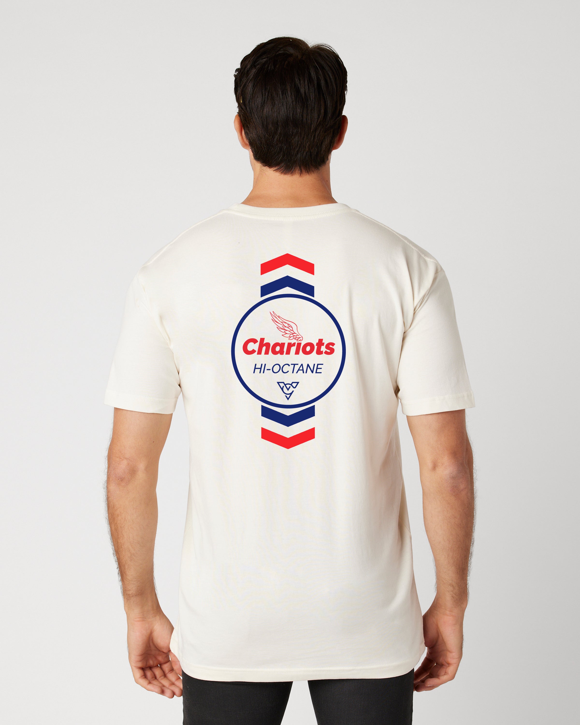 CHEVRON HI OCTANE TEE (Off-White)