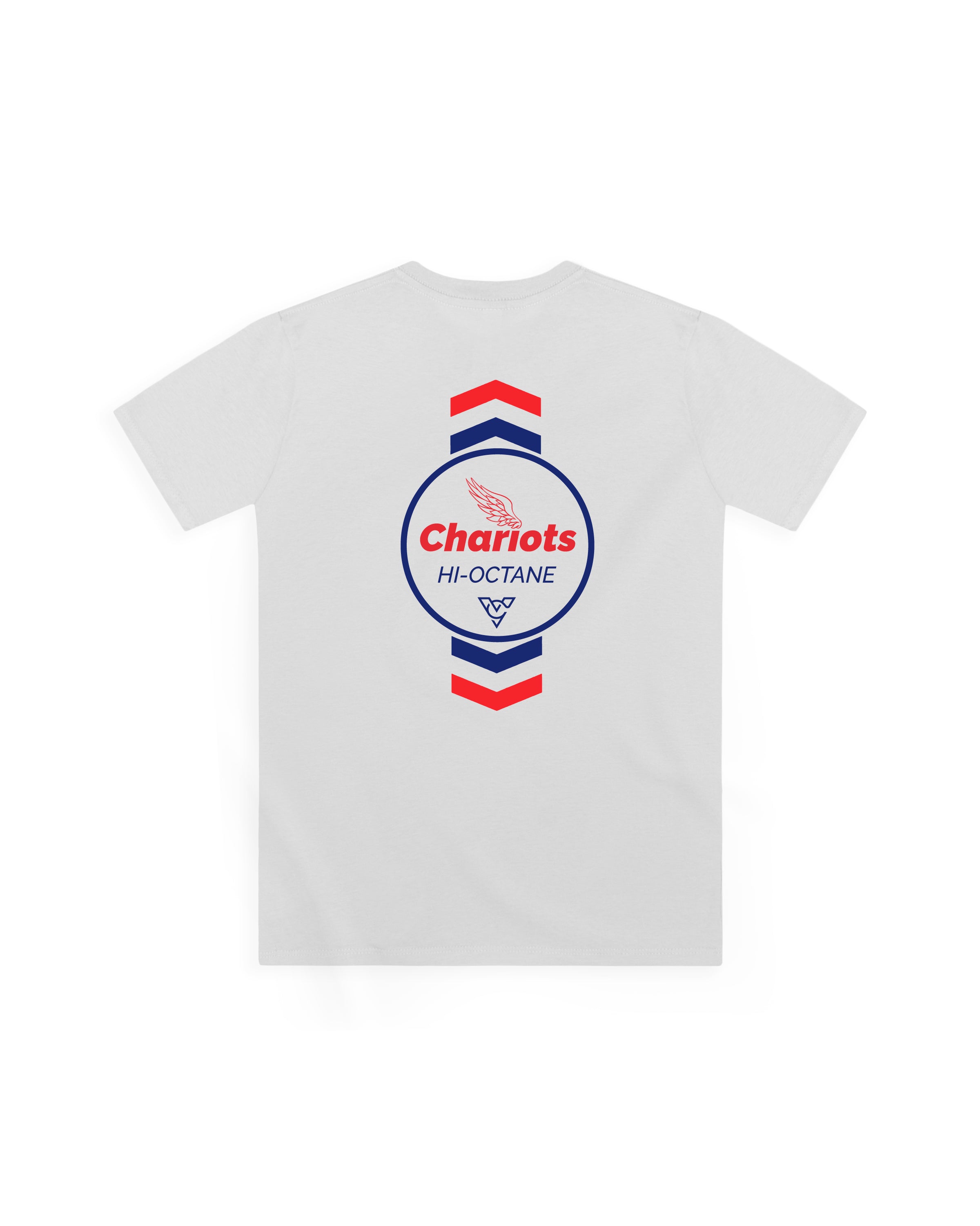 CHEVRON HI OCTANE YOUTH TEE (White)