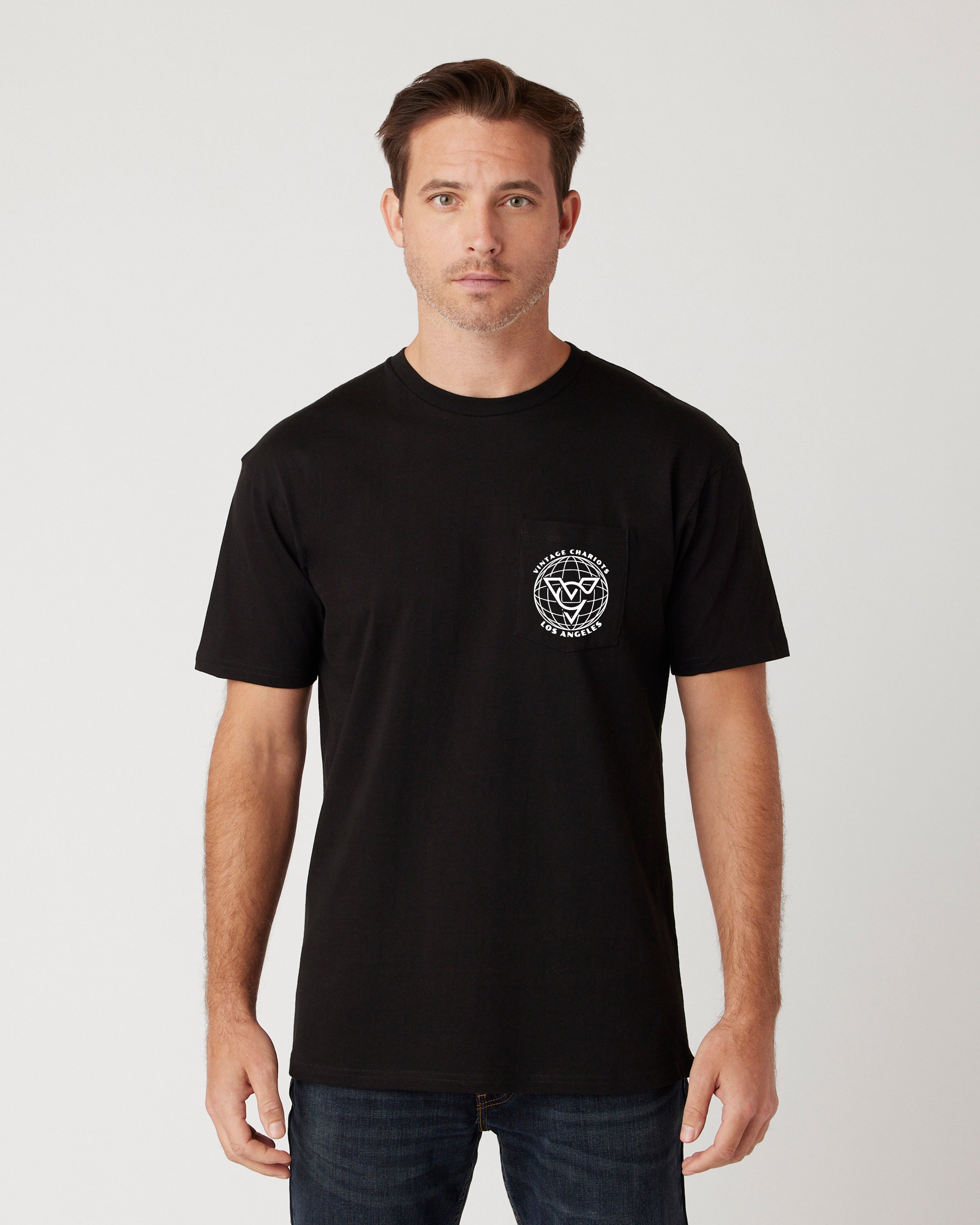 COBRA RACING POCKET TEE (Black)