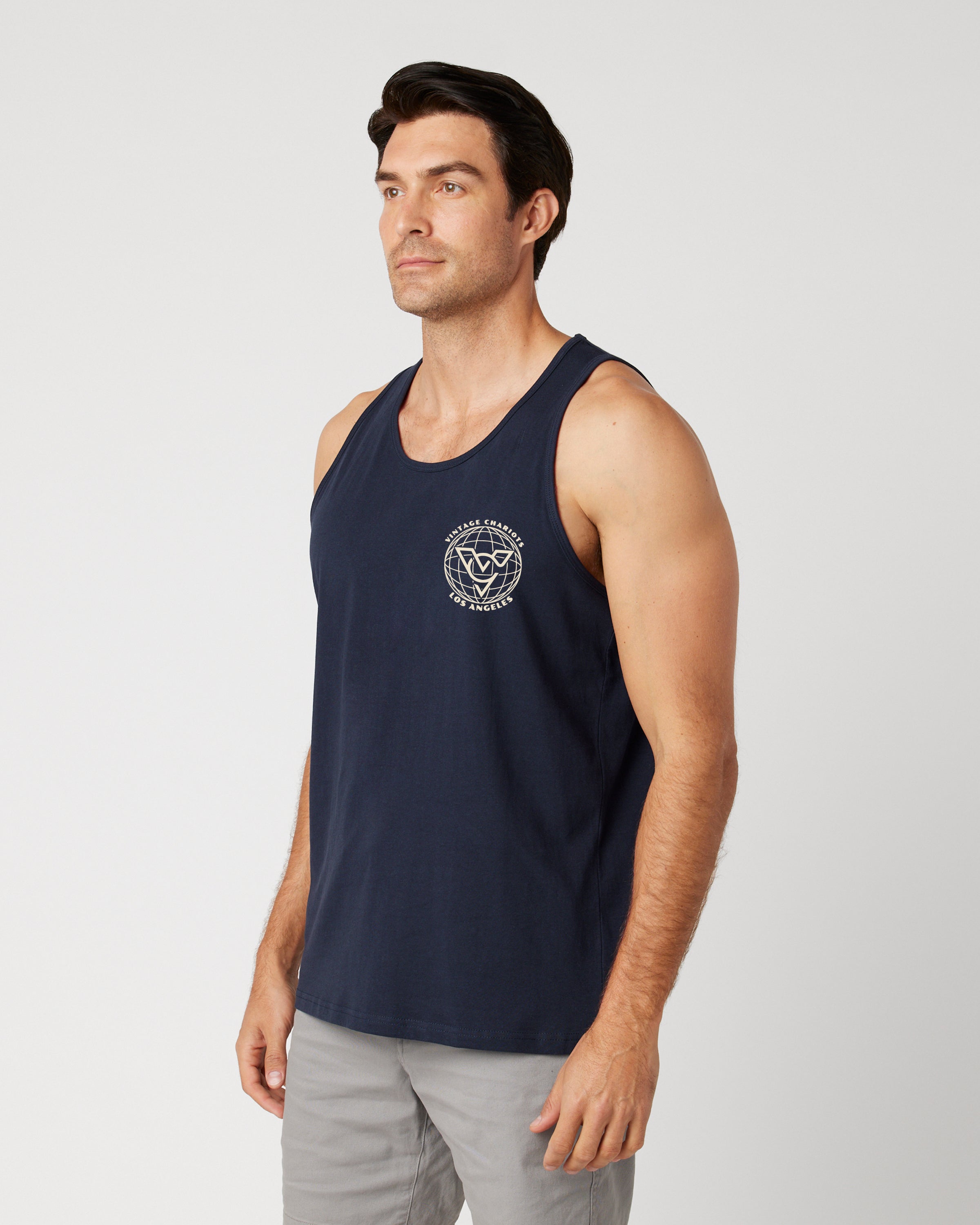 COBRA RACING TANK (Harbor Blue)