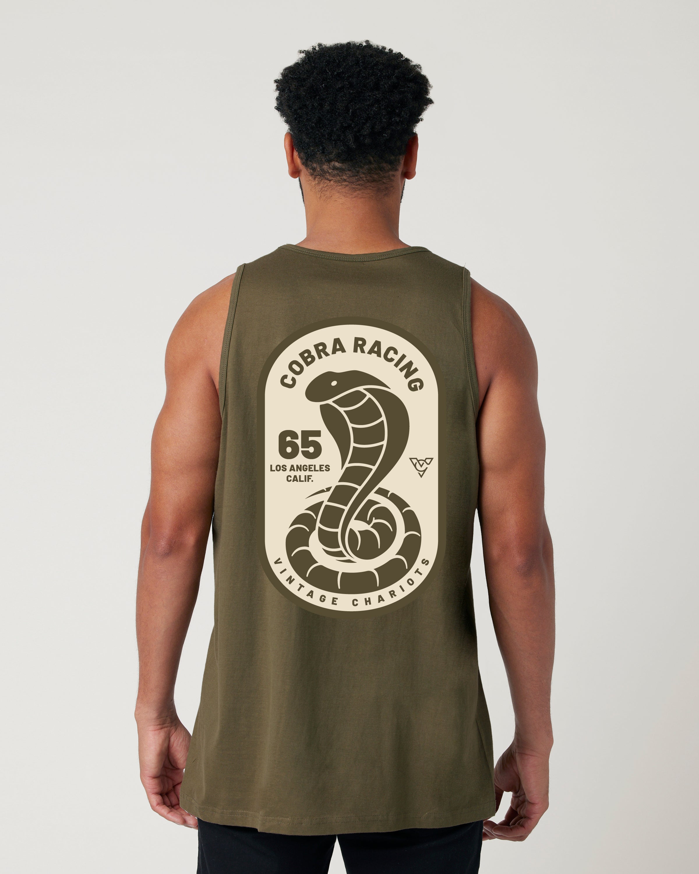 COBRA RACING TANK (Military Green)