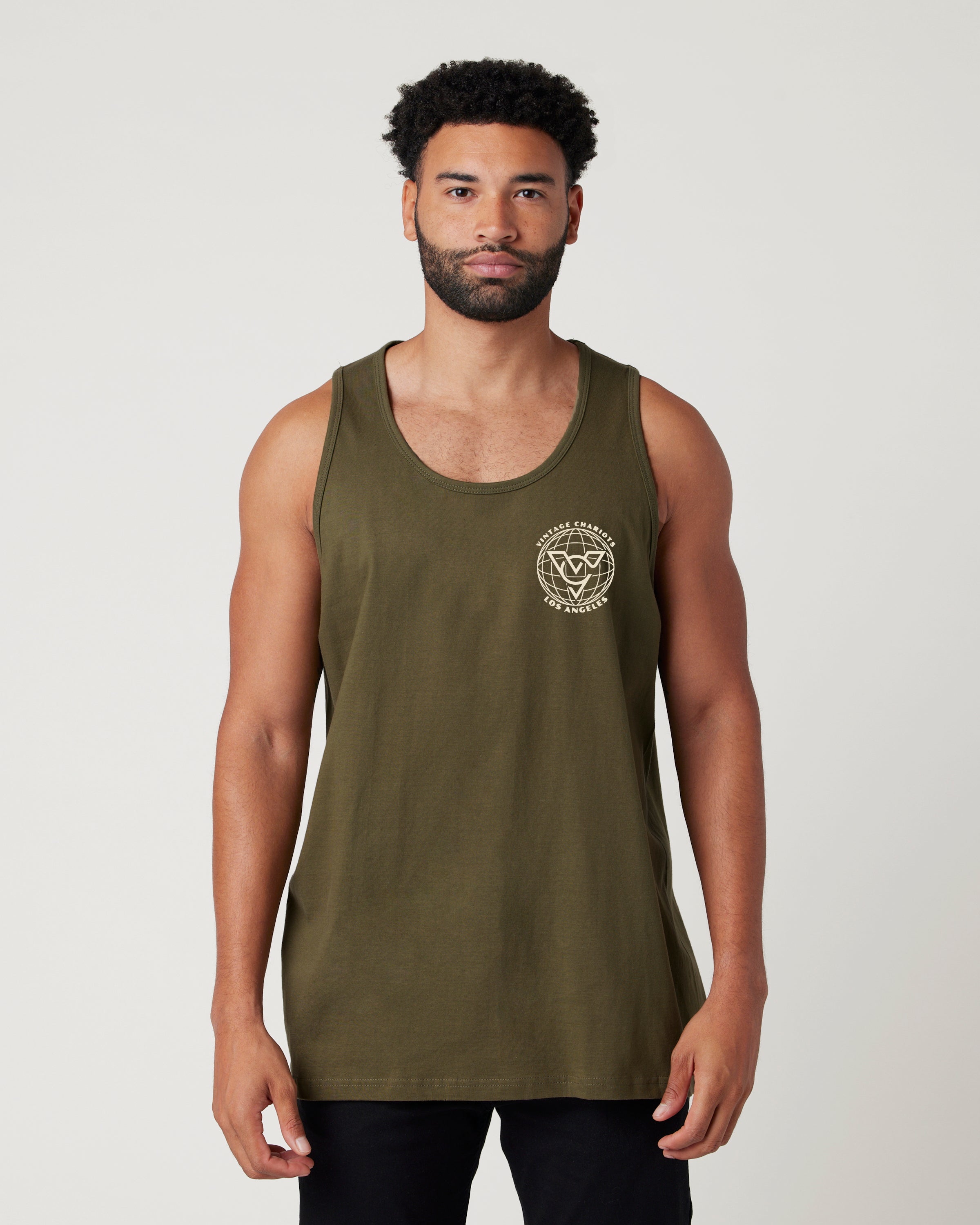 COBRA RACING TANK (Military Green)