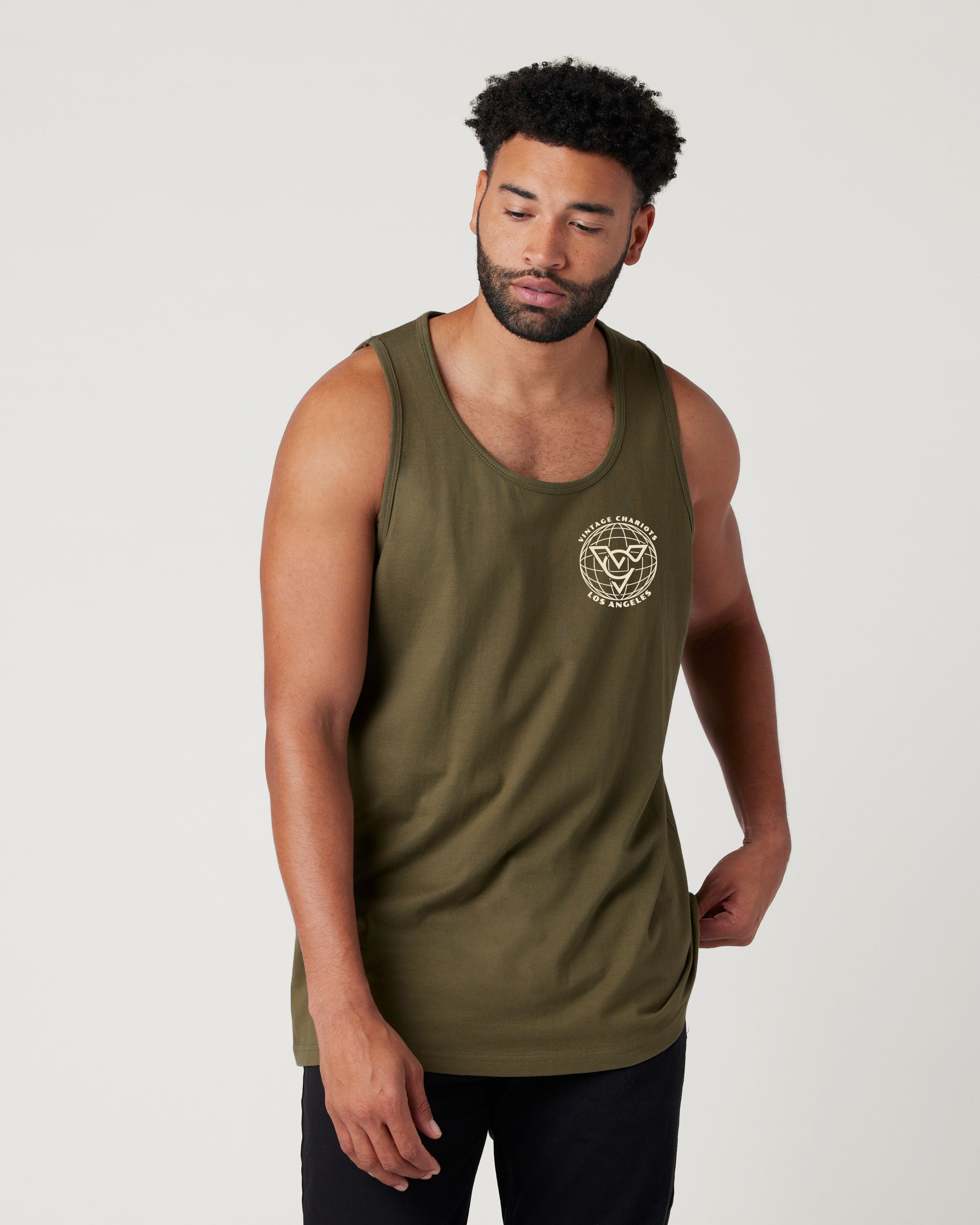 COBRA RACING TANK (Military Green)