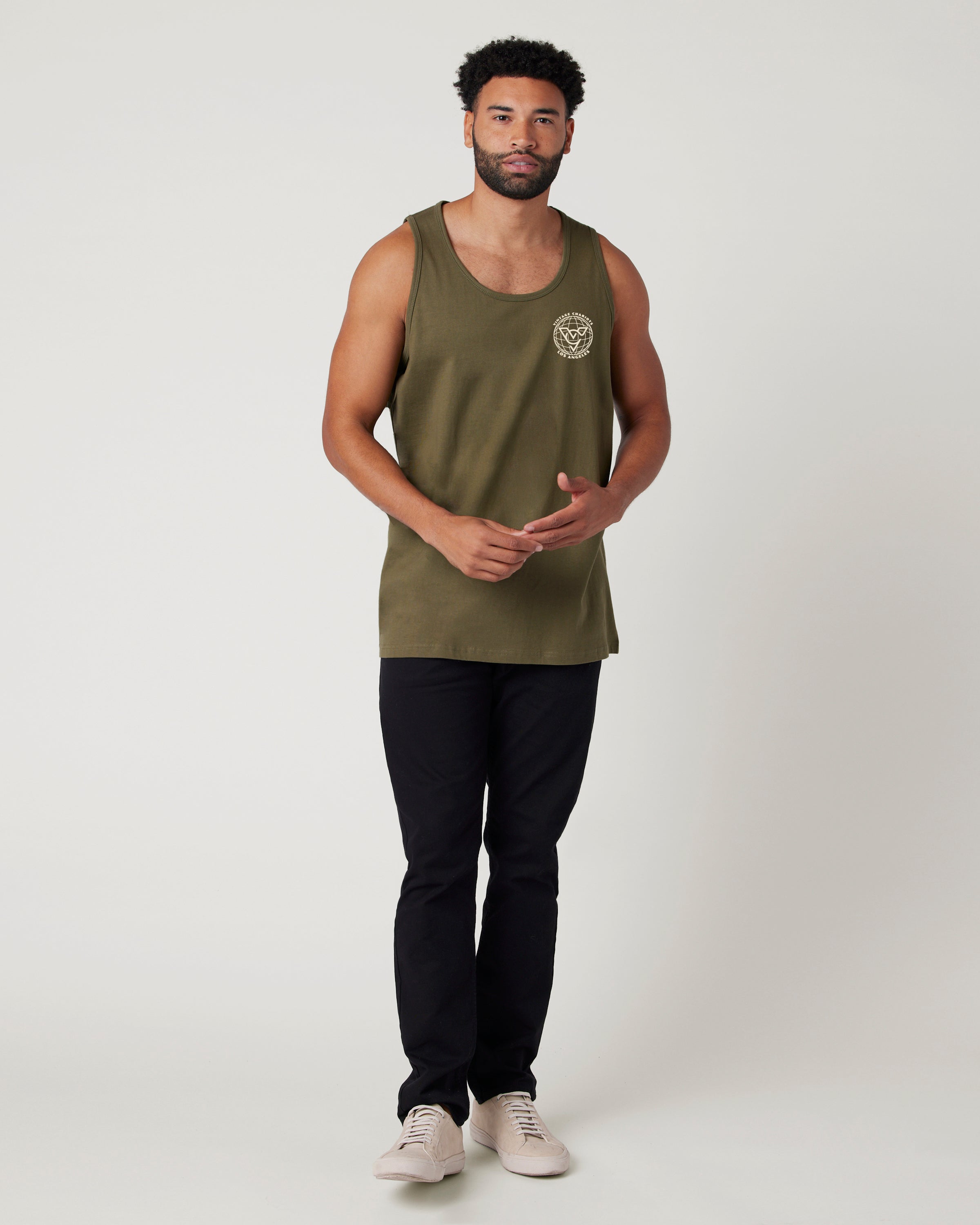 COBRA RACING TANK (Military Green)