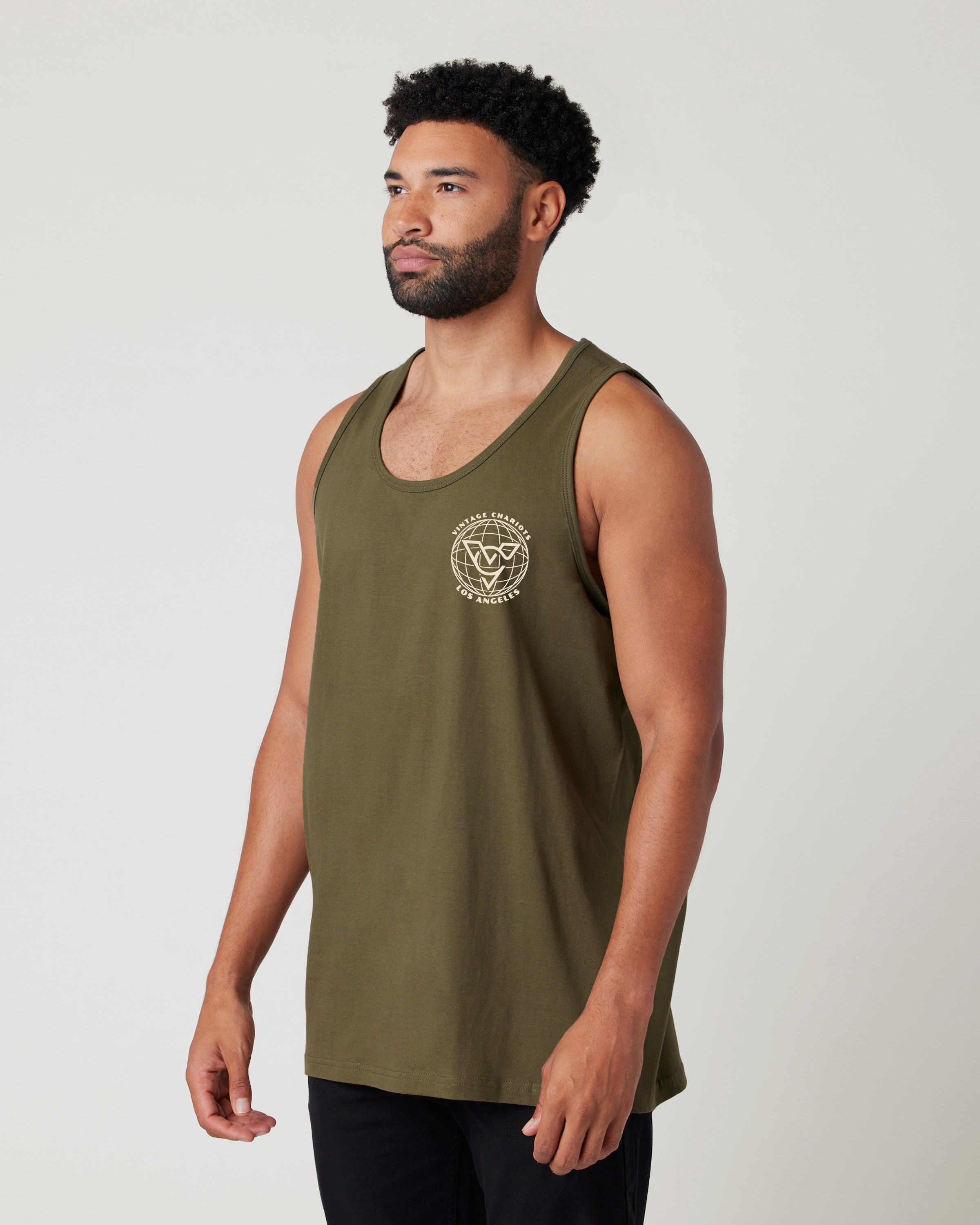 COBRA RACING TANK (Military Green)