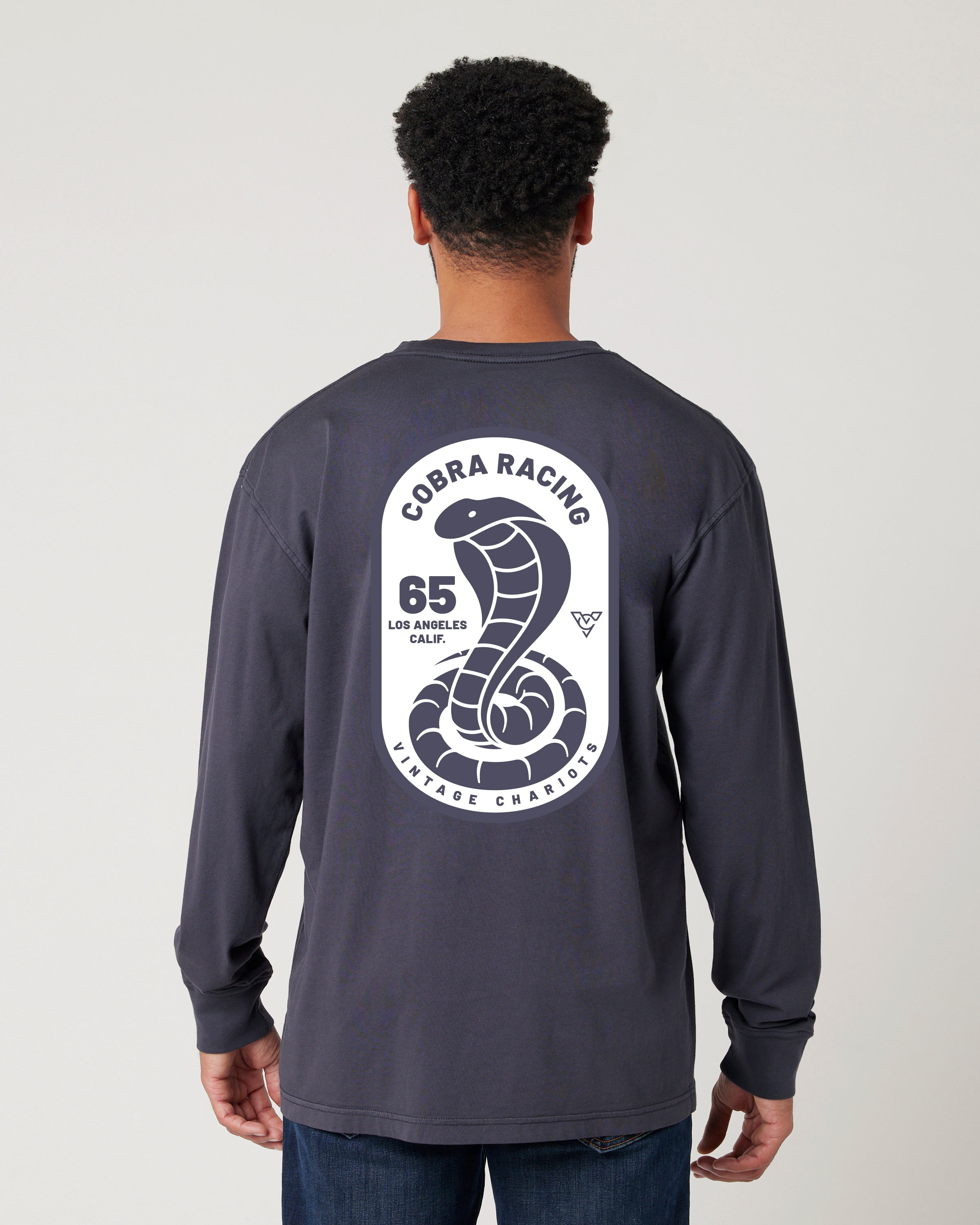 COBRA RACING LONG SLEEVE TEE (Pirate Black)