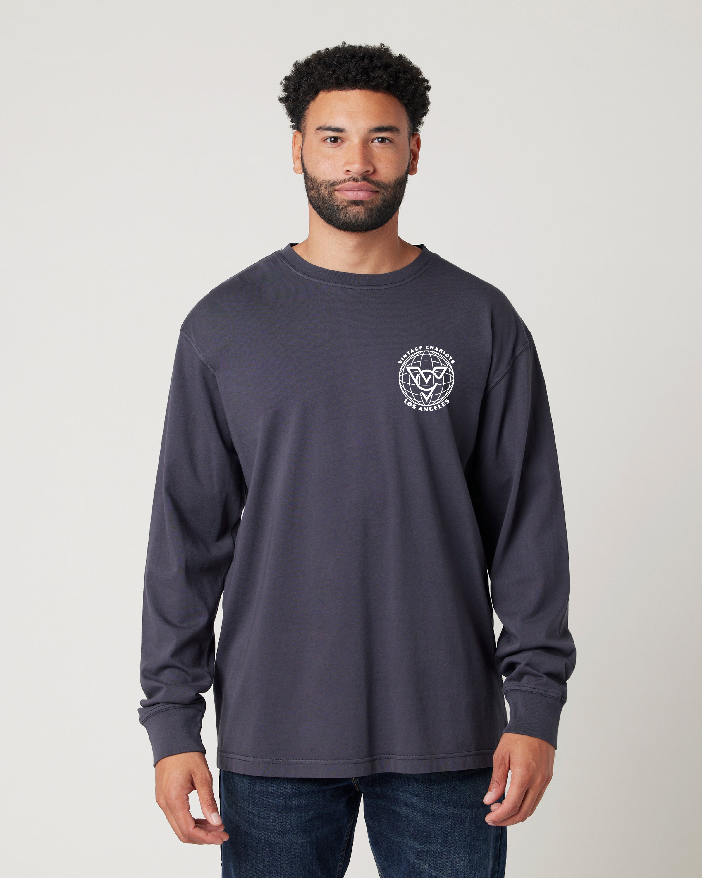 COBRA RACING LONG SLEEVE TEE (Pirate Black)