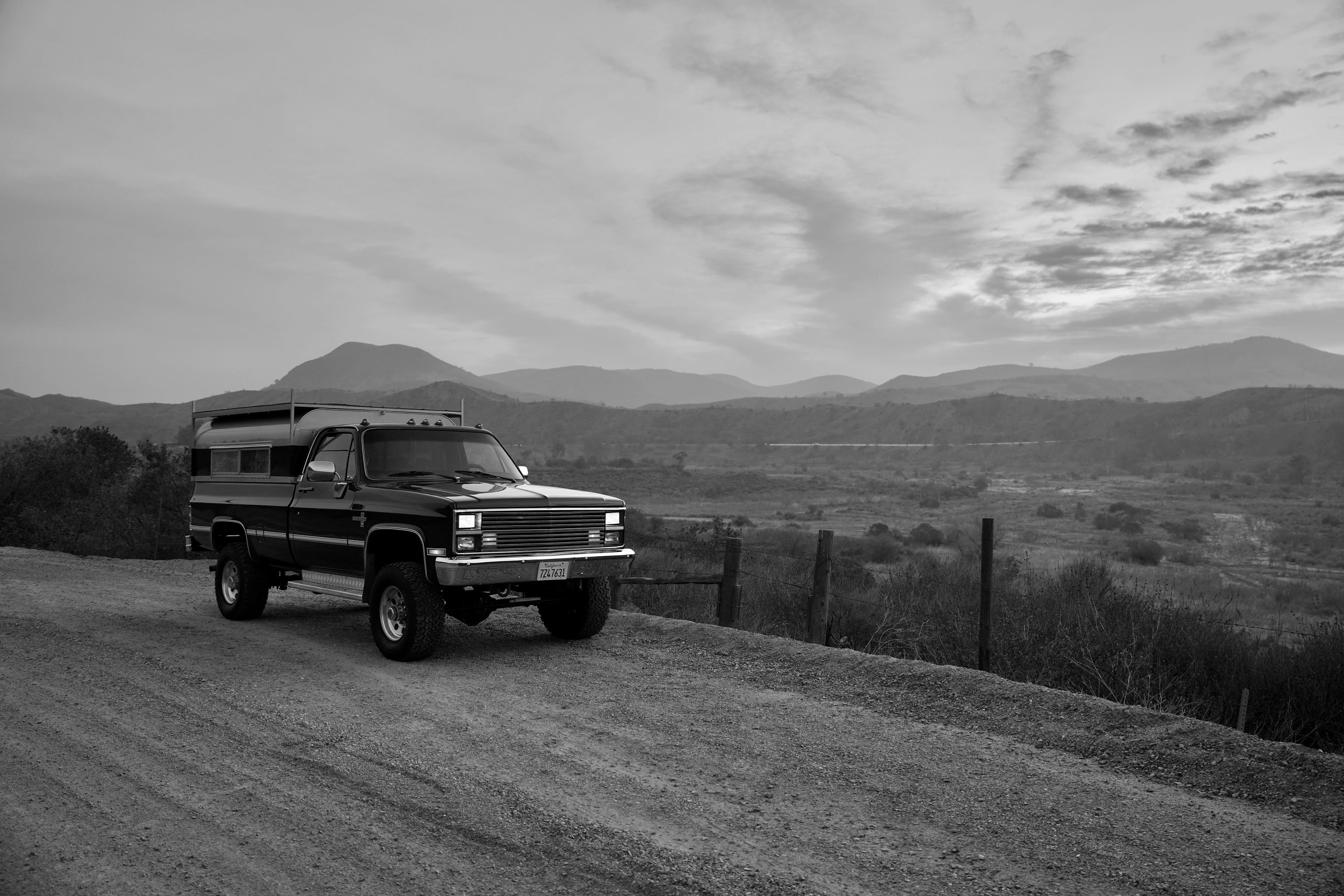 1984 Chevrolet K30 4x4 Camper FINE ART PRINT