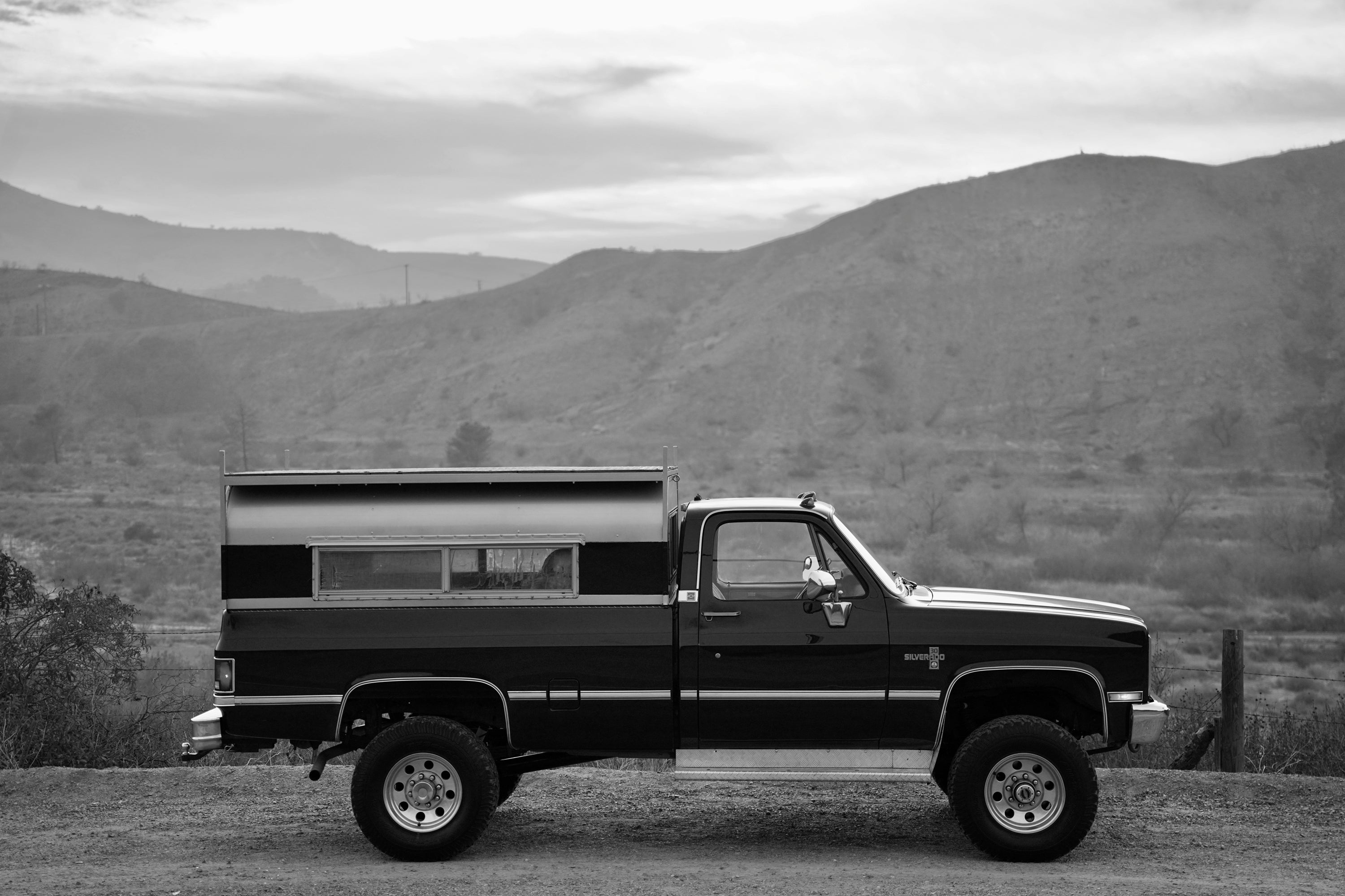 1984 Chevrolet K30 4x4 Camper FINE ART PRINT