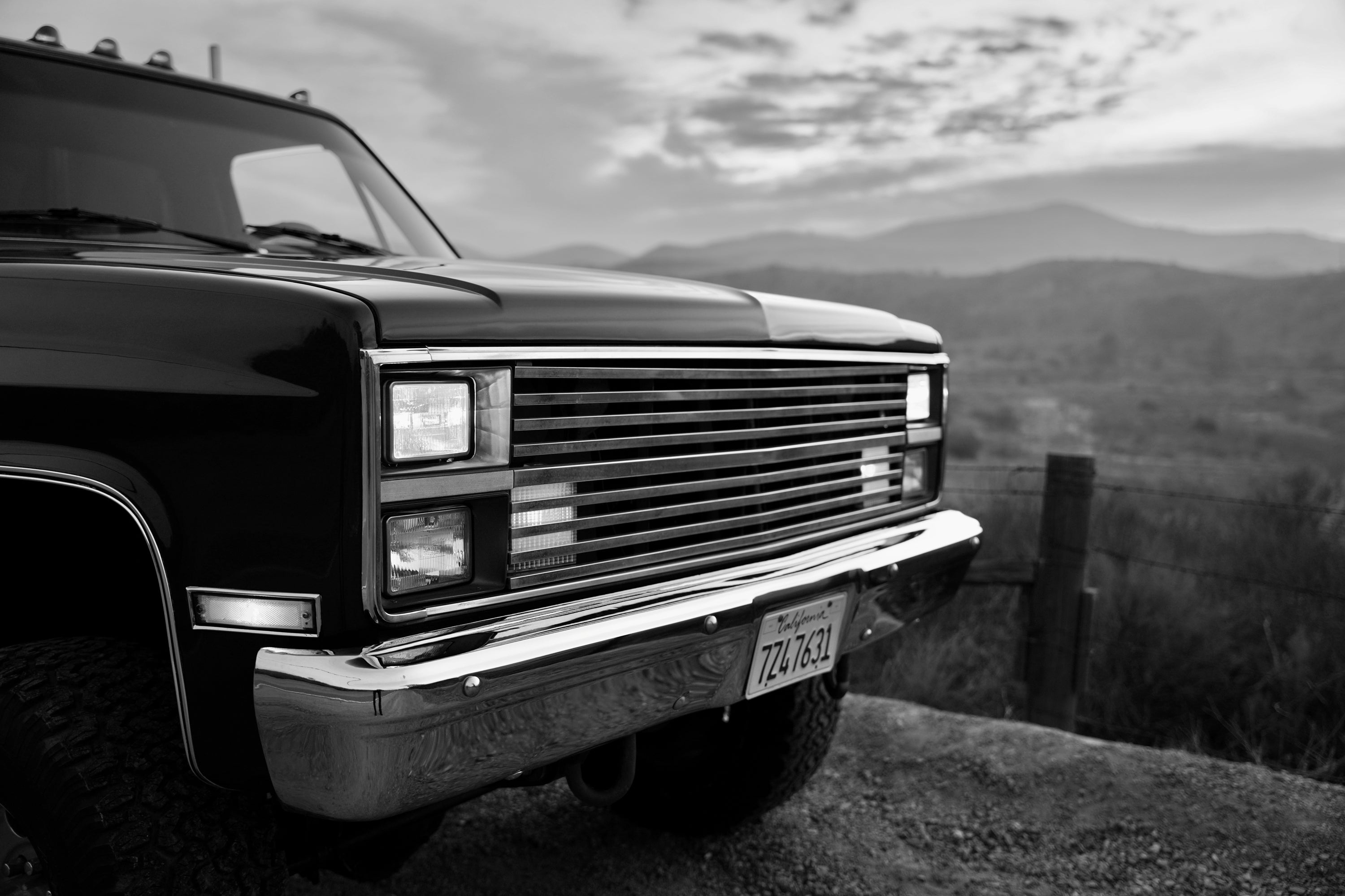 1984 Chevrolet K30 4x4 Camper FINE ART PRINT