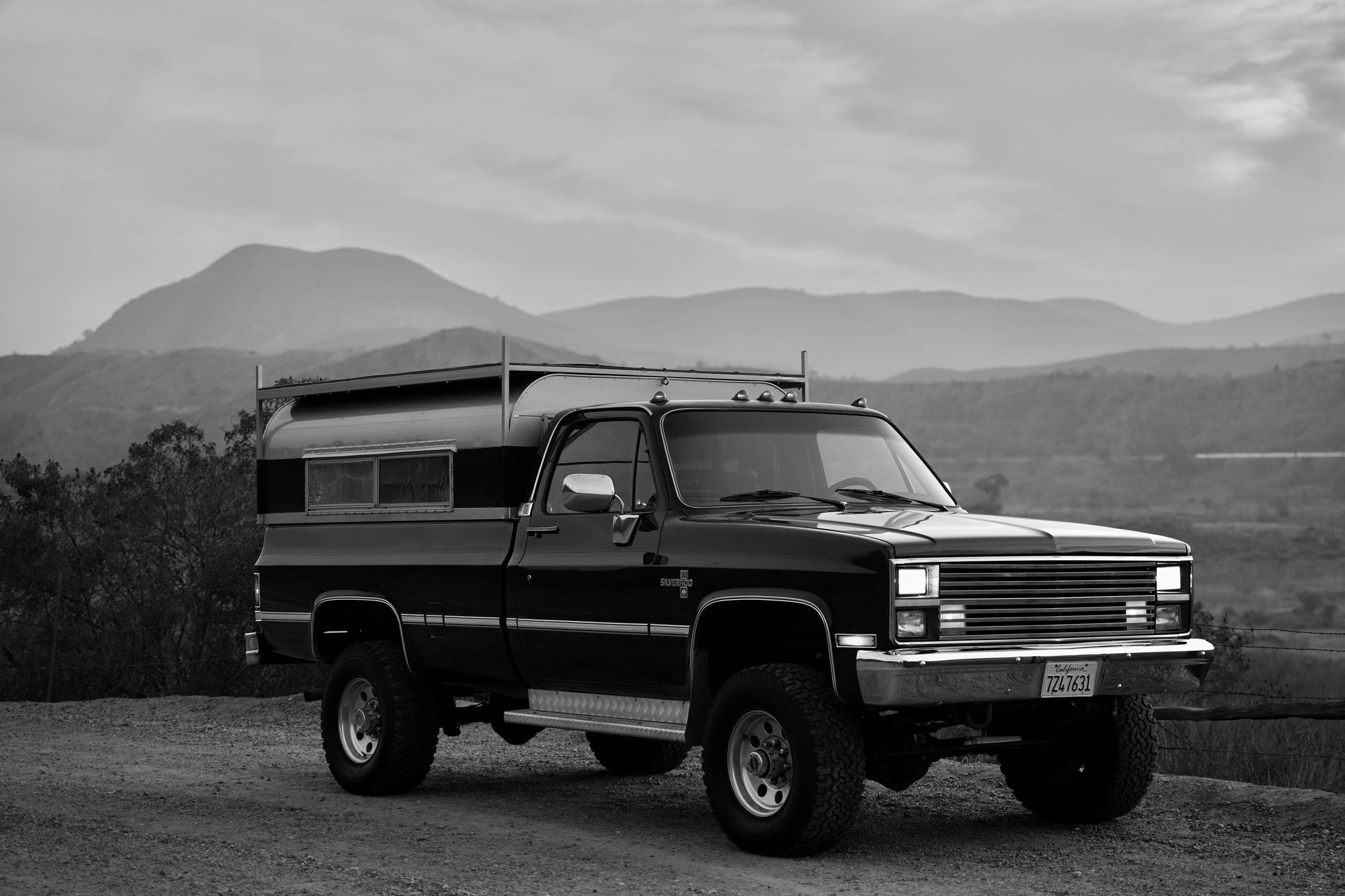 1984 Chevrolet K30 4x4 Camper FINE ART PRINT