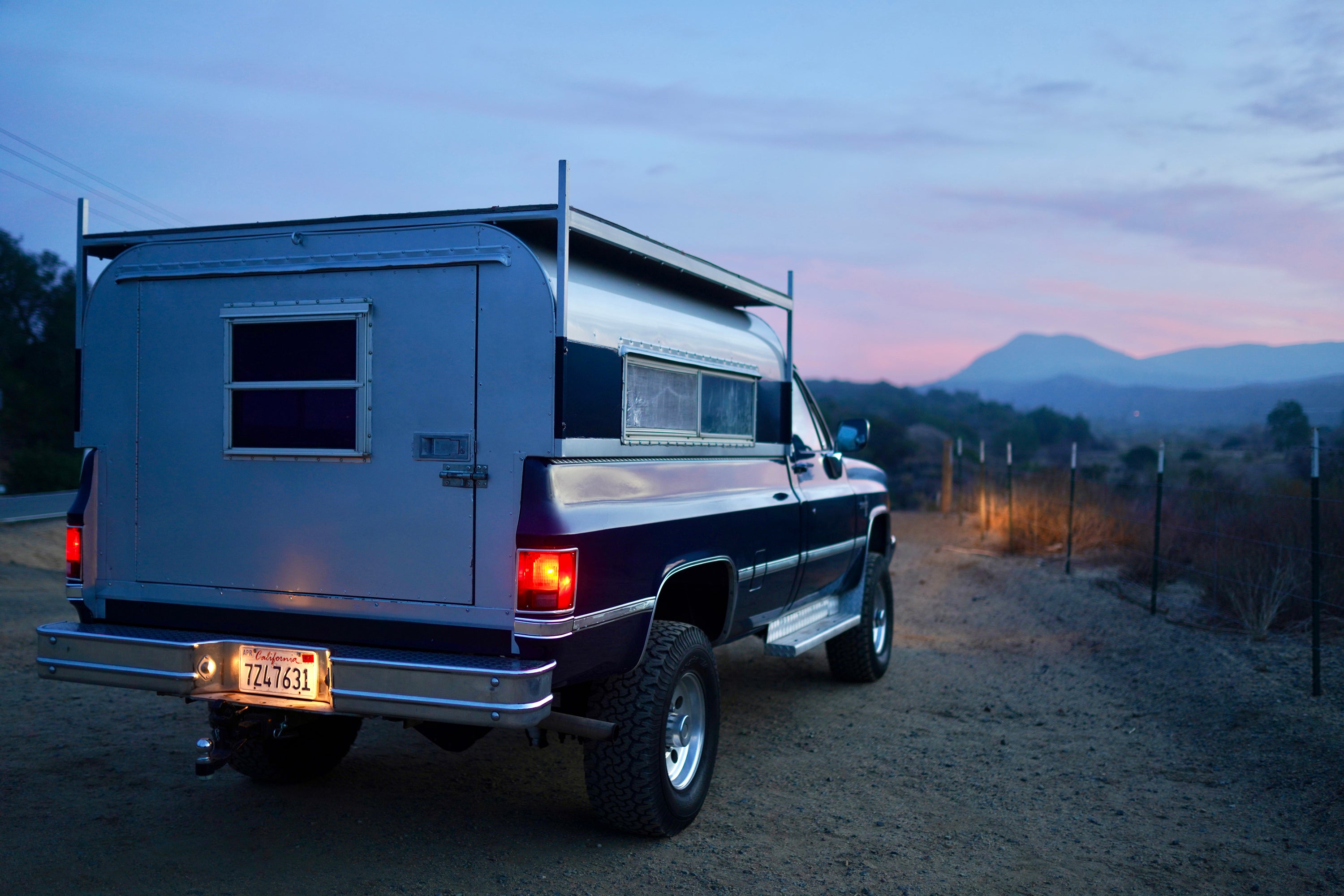 1984 Chevrolet K30 4x4 Camper FINE ART PRINT