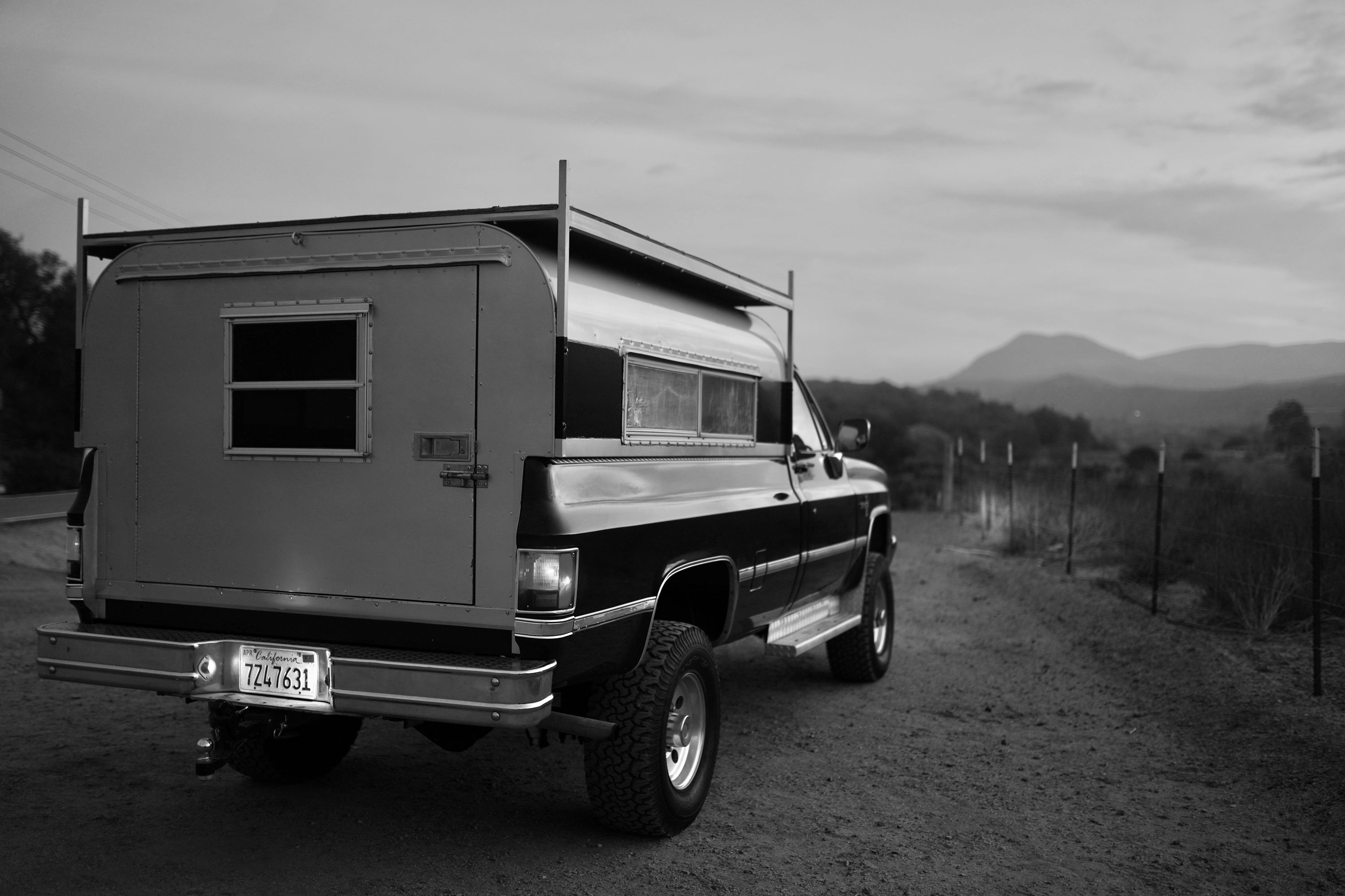1984 Chevrolet K30 4x4 Camper FINE ART PRINT