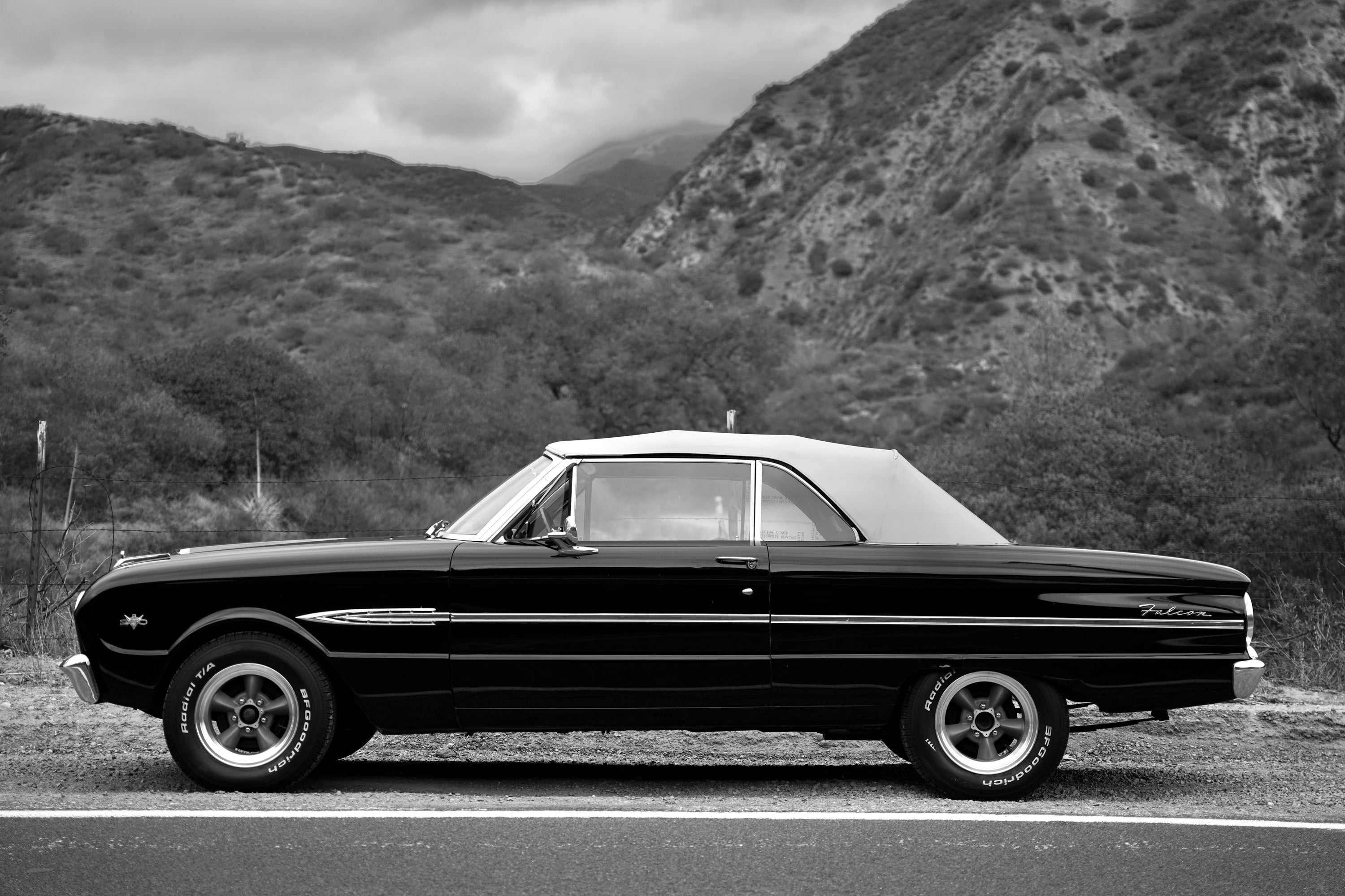 1963 Ford Falcon Convertible FINE ART PRINT