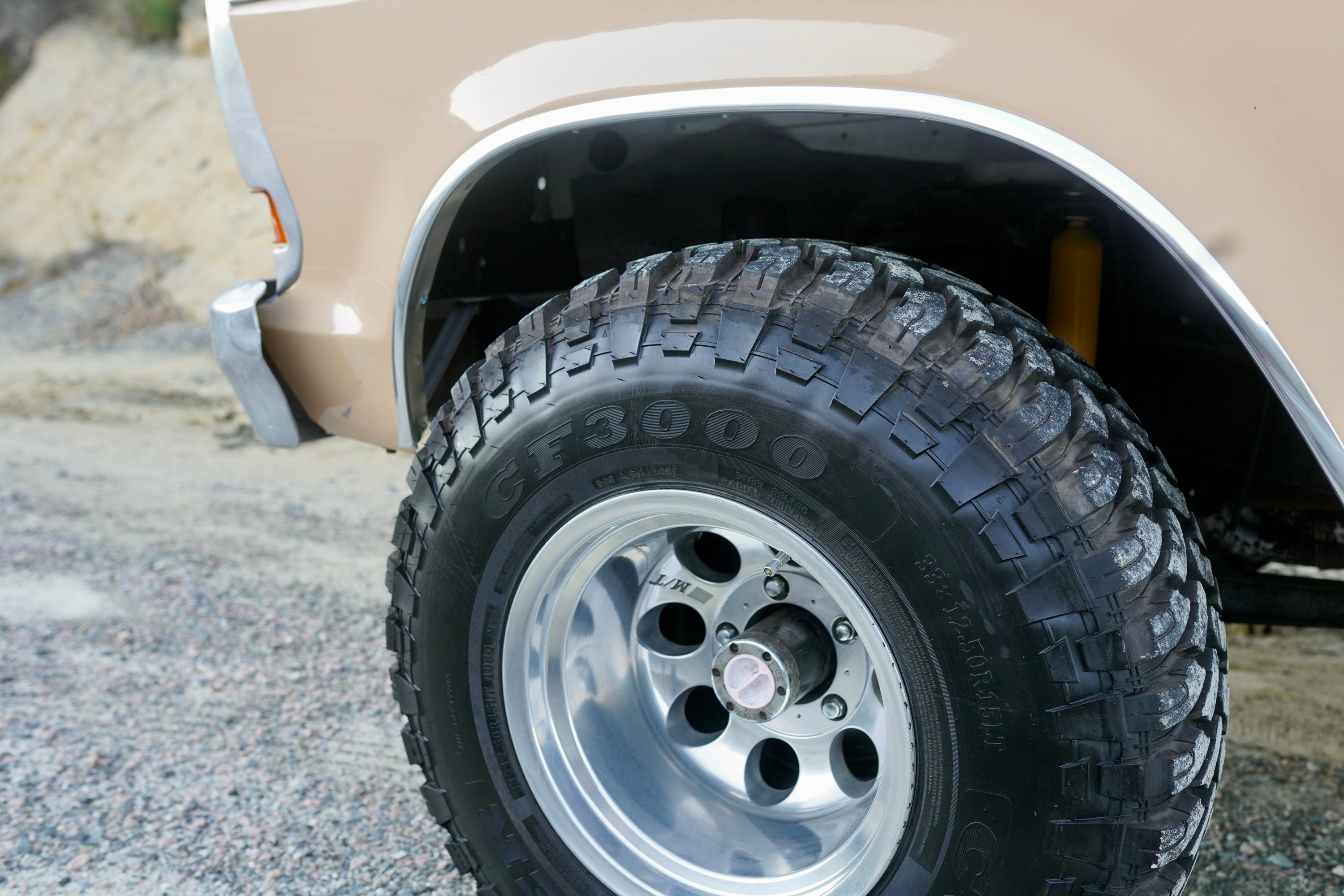 1977 Ford F-150 4x4 Indio Tan FINE ART PRINT