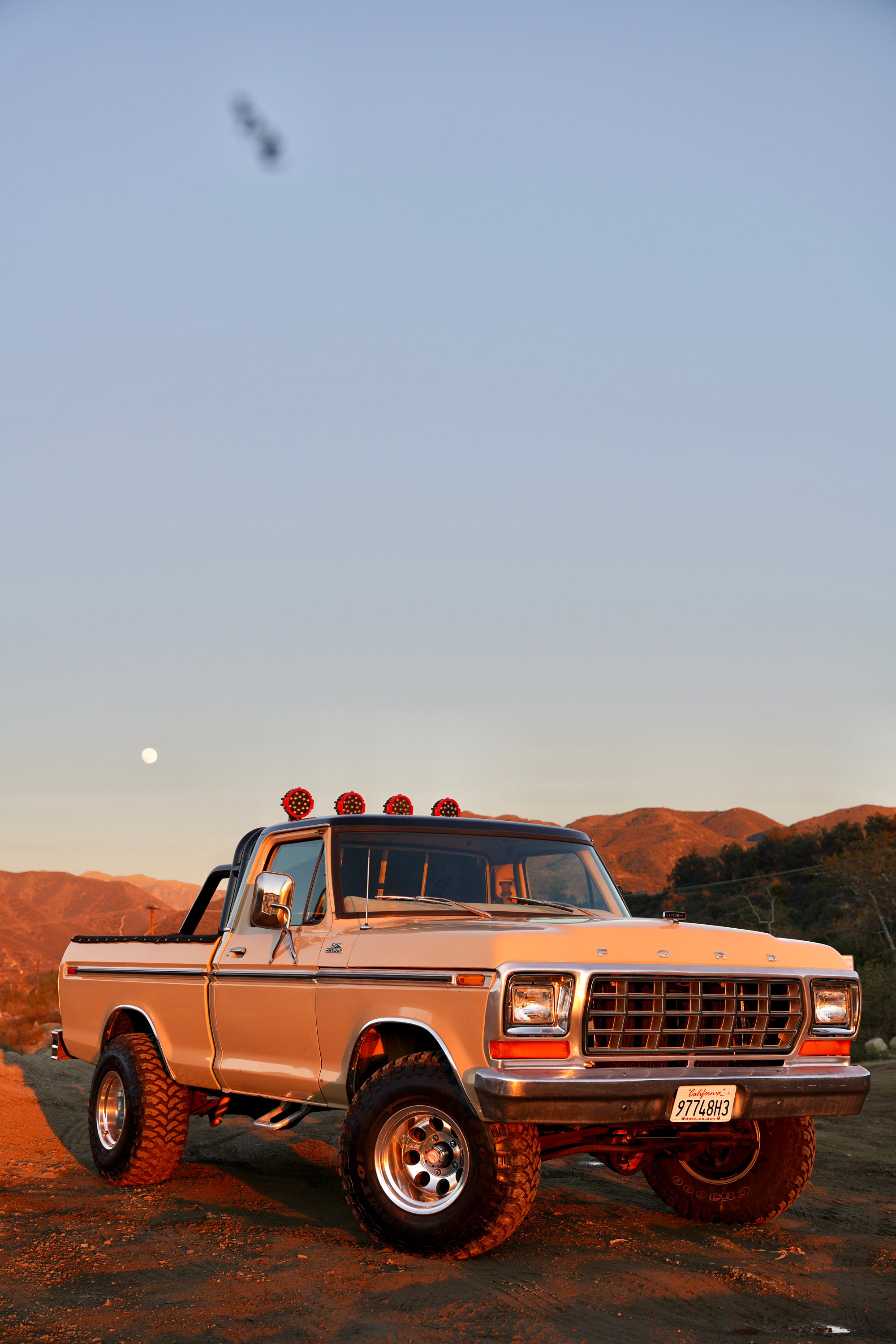 1977 Ford F-150 4x4 Indio Tan FINE ART PRINT