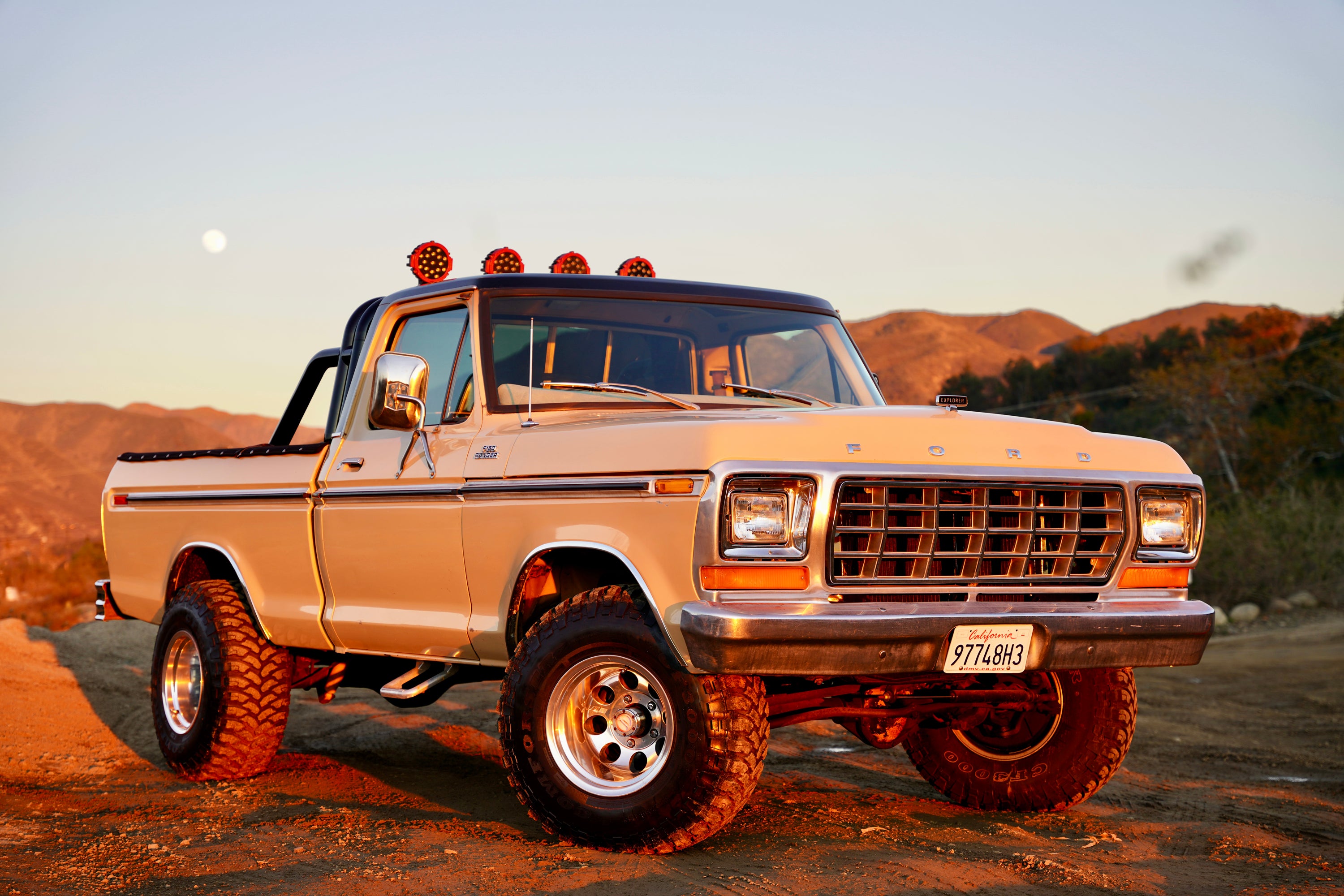 1977 Ford F-150 4x4 Indio Tan FINE ART PRINT