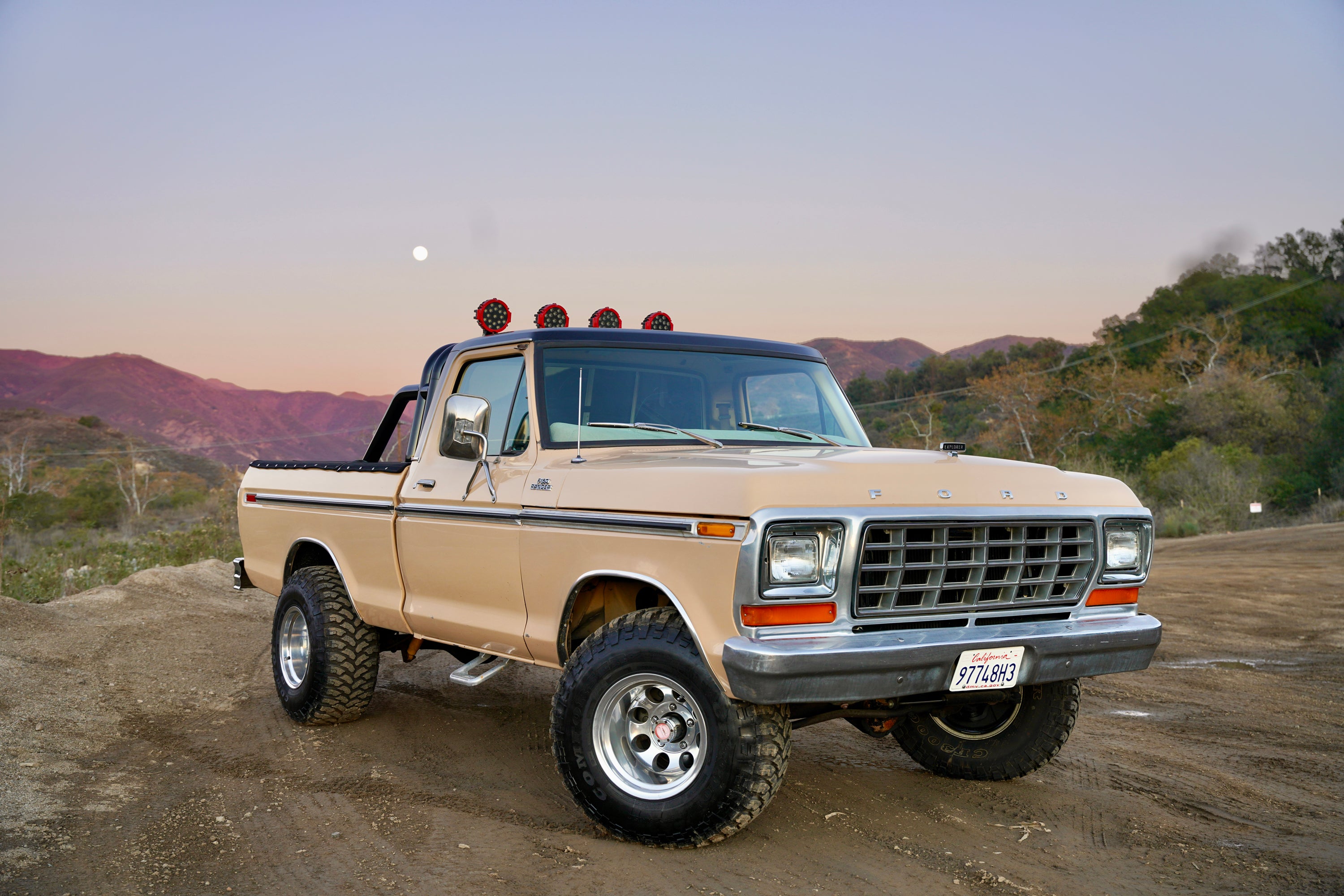 1977 Ford F-150 4x4 Indio Tan FINE ART PRINT