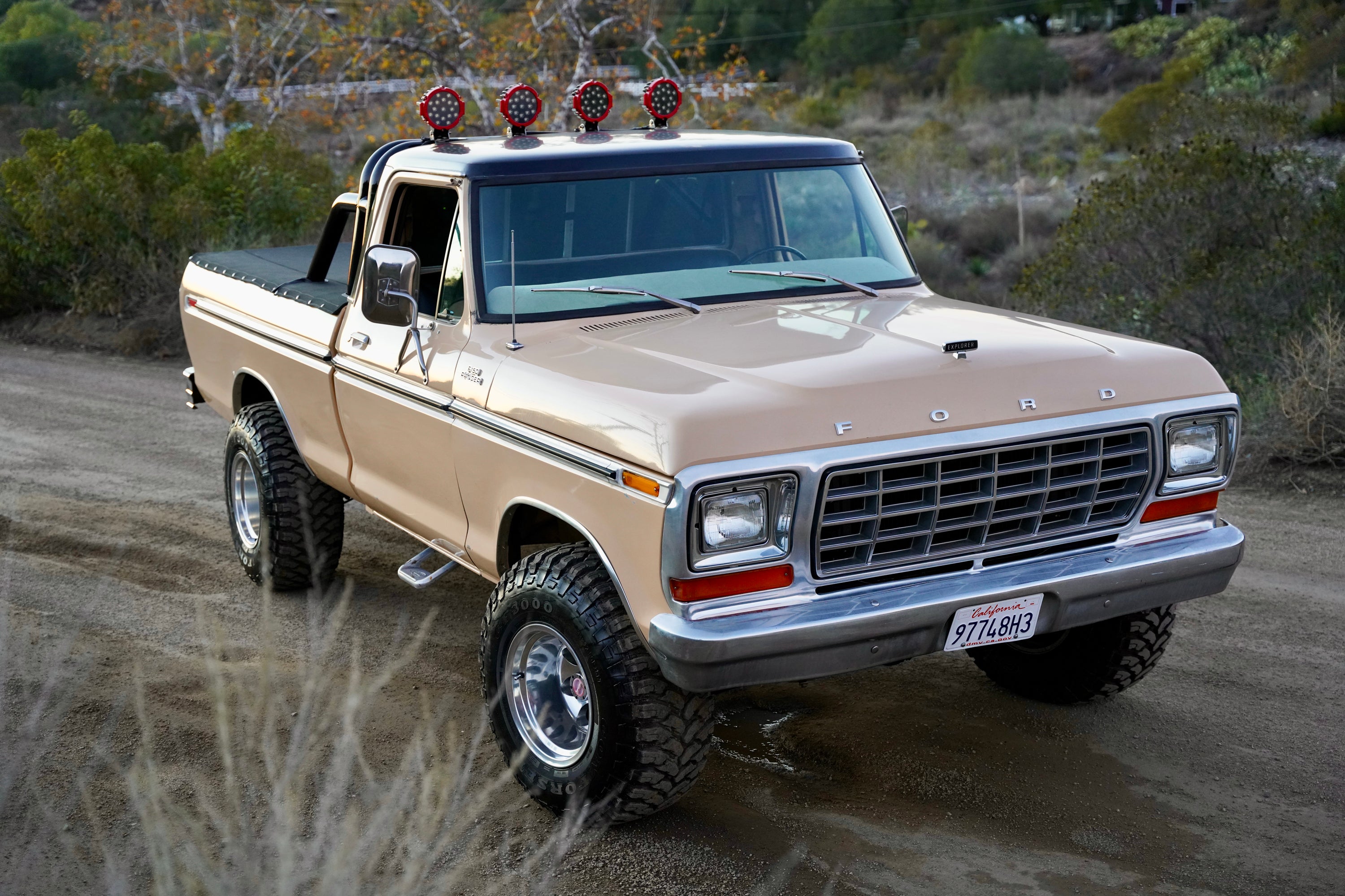 1977 Ford F-150 4x4 Indio Tan FINE ART PRINT