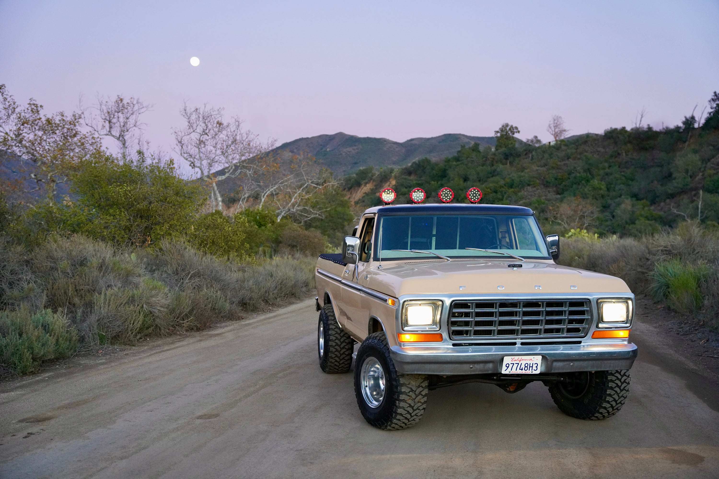 1977 Ford F-150 4x4 Indio Tan FINE ART PRINT