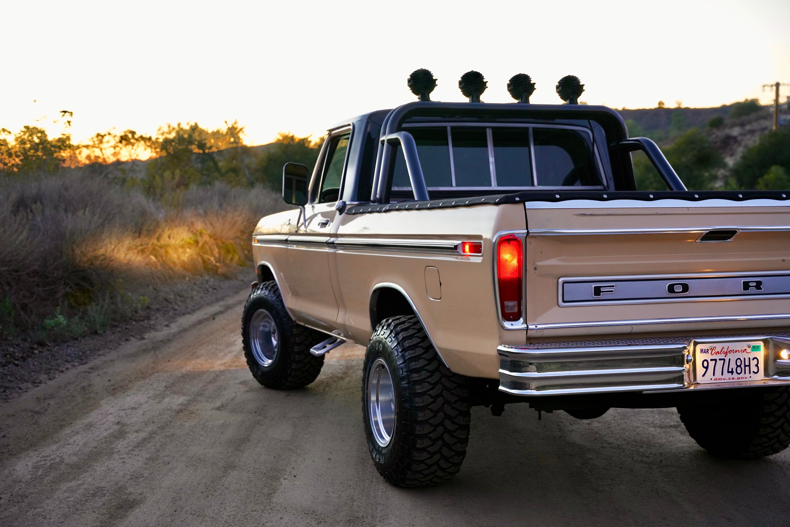 1977 Ford F-150 4x4 Indio Tan FINE ART PRINT