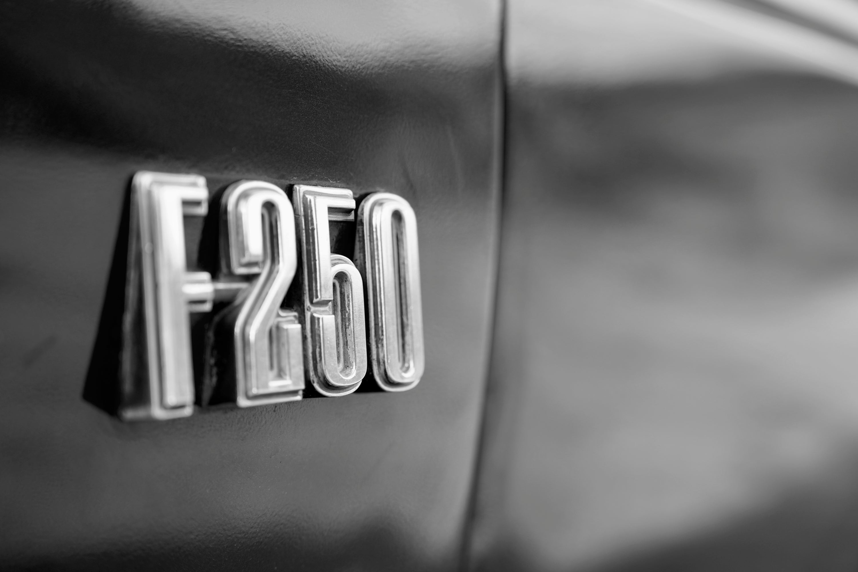 1976 Ford F-250 4x4 Dark Blue Metallic FINE ART PRINT