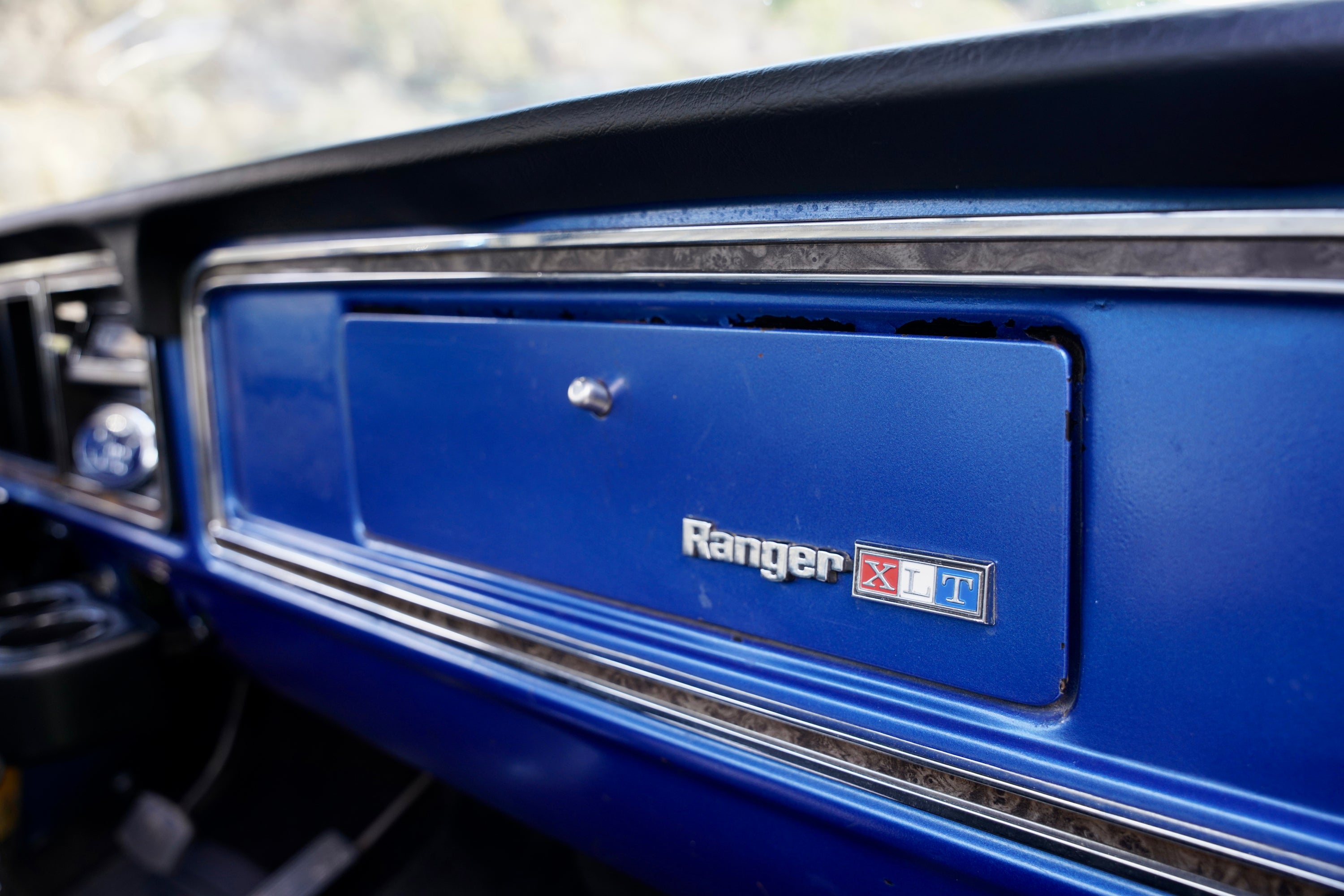 1976 Ford F-250 4x4 Dark Blue Metallic FINE ART PRINT