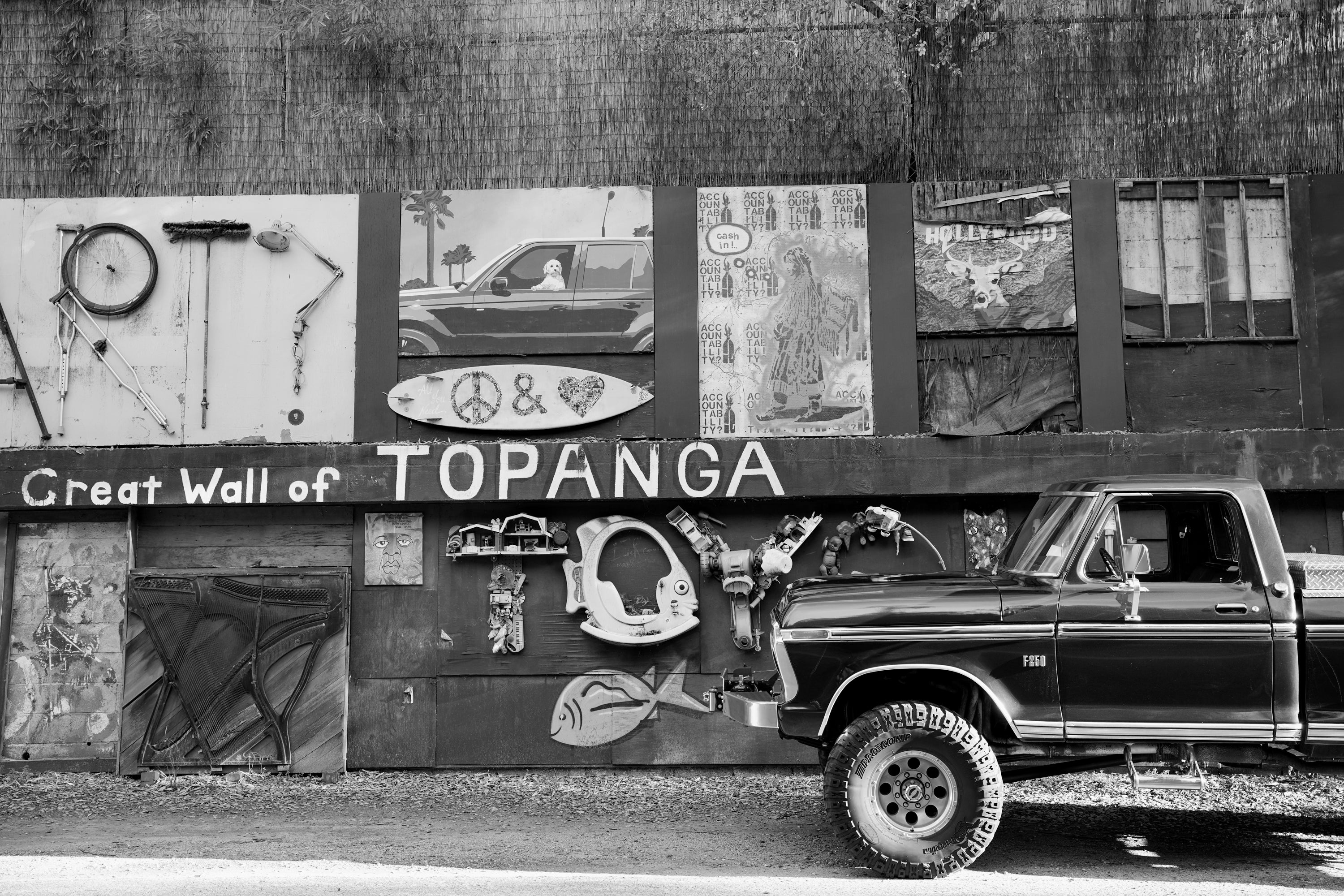 1976 Ford F-250 4x4 Dark Blue Metallic FINE ART PRINT