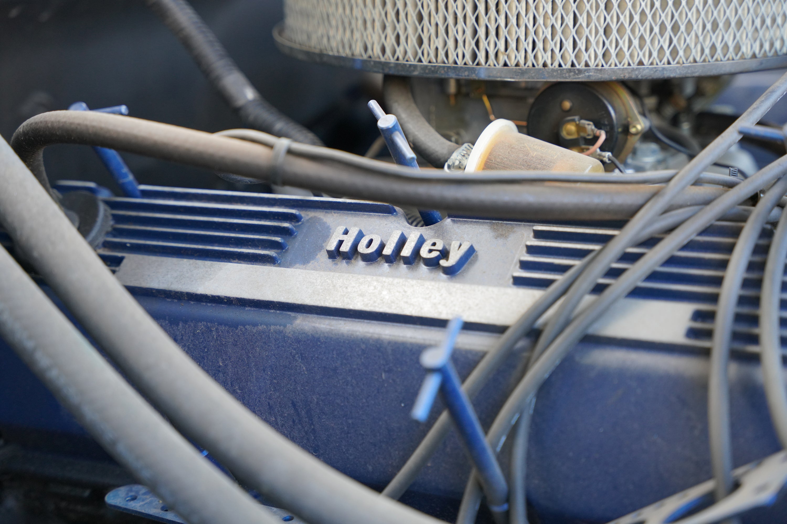 1976 Ford F-250 4x4 Dark Blue Metallic FINE ART PRINT