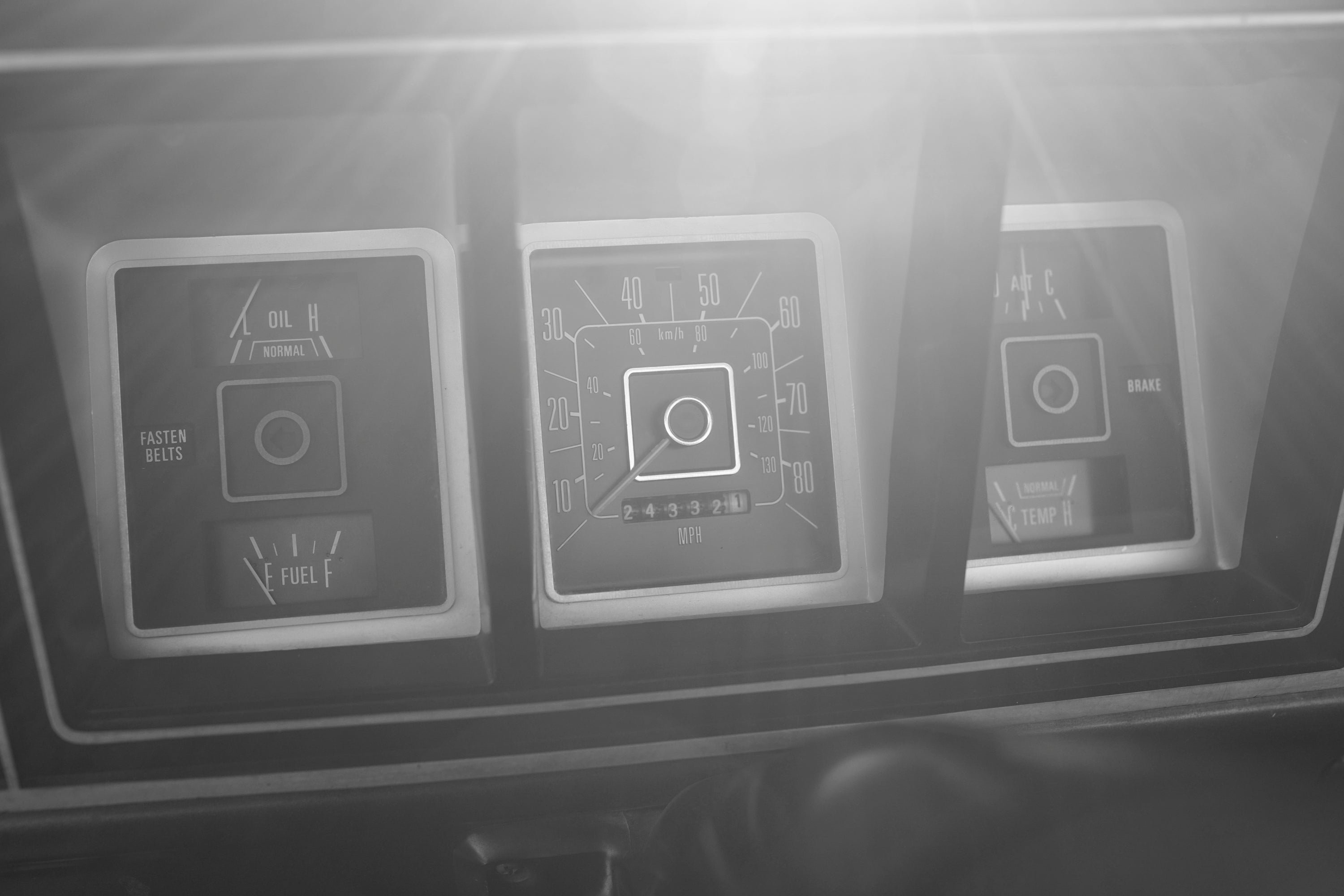 1978 Ford F-250 4x4 Light Blue FINE ART PRINT