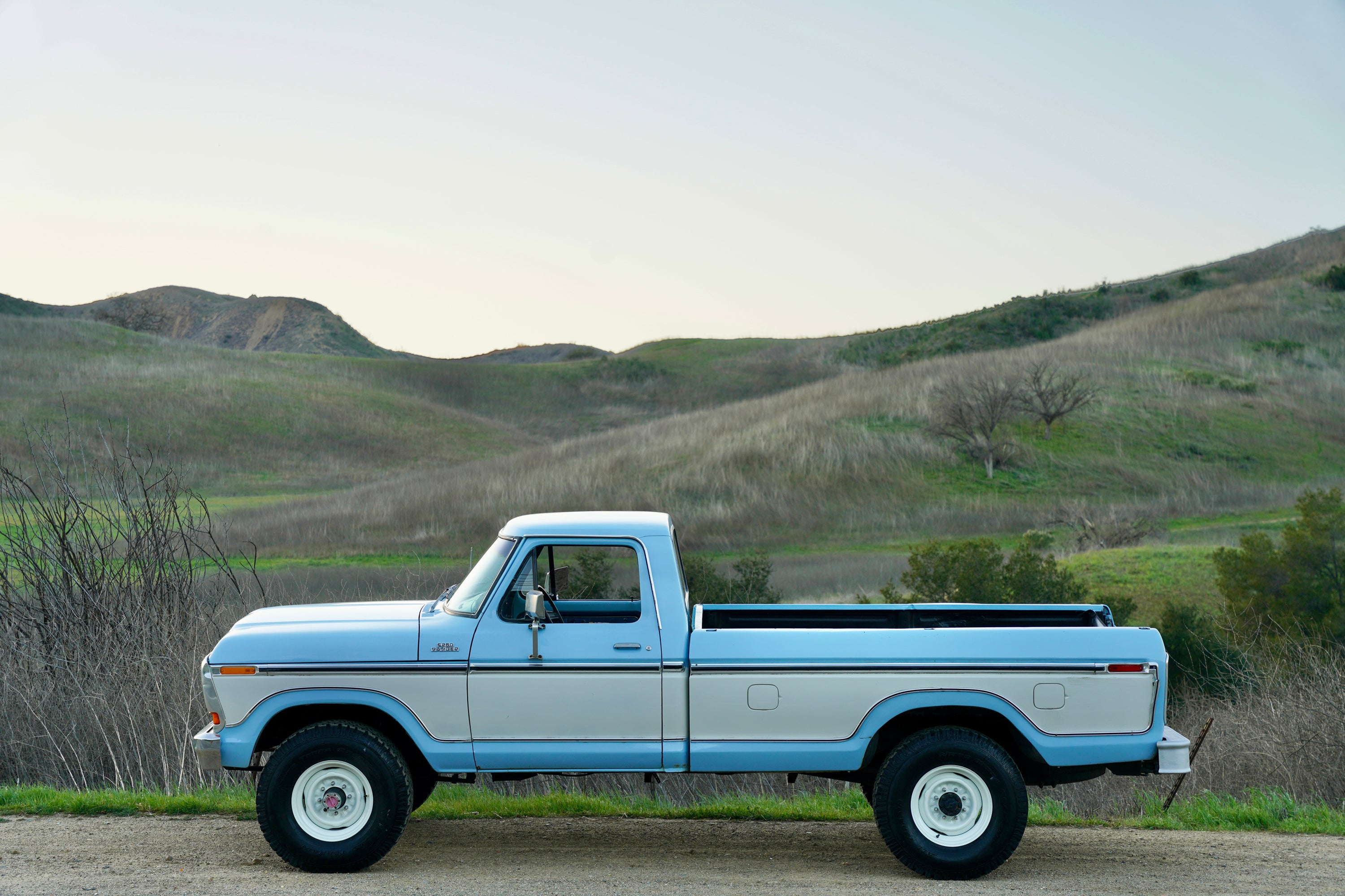 1978 Ford F-250 4x4 Light Blue FINE ART PRINT