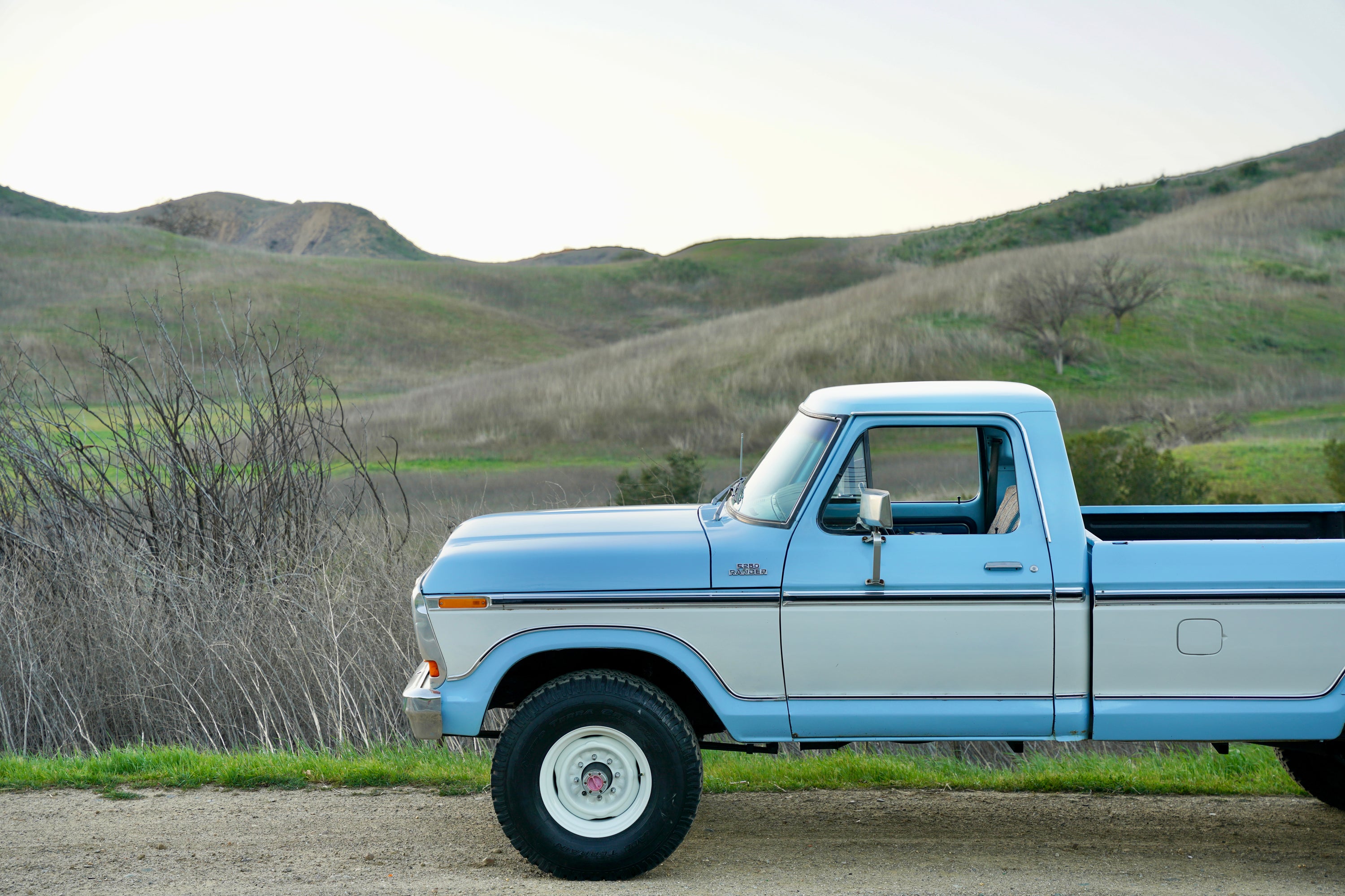 1978 Ford F-250 4x4 Light Blue FINE ART PRINT