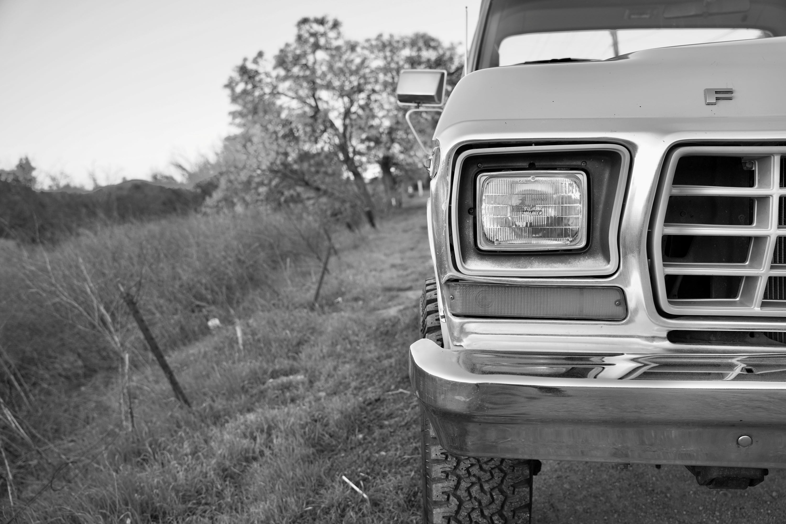 1978 Ford F-250 4x4 Light Blue FINE ART PRINT