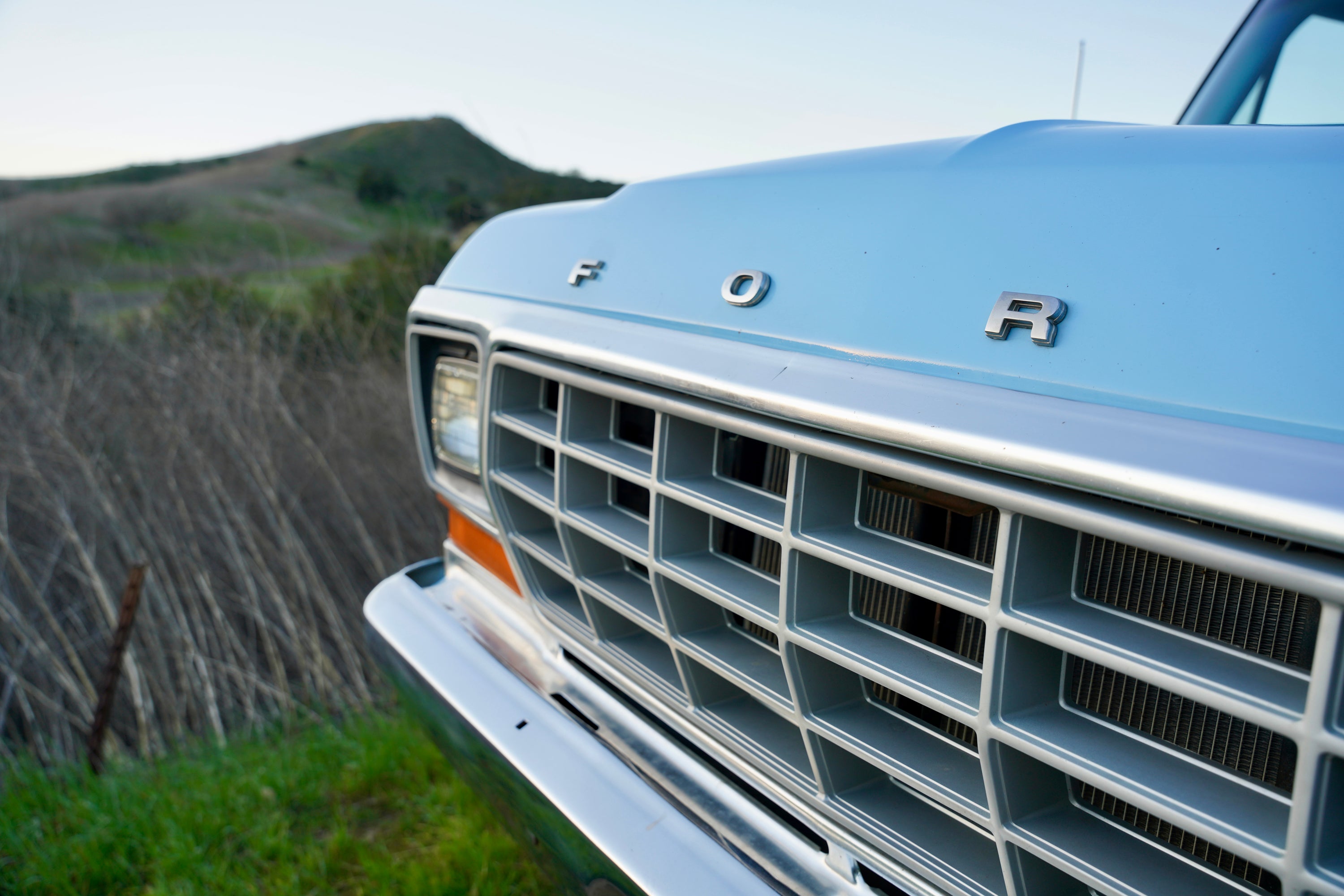 1978 Ford F-250 4x4 Light Blue FINE ART PRINT