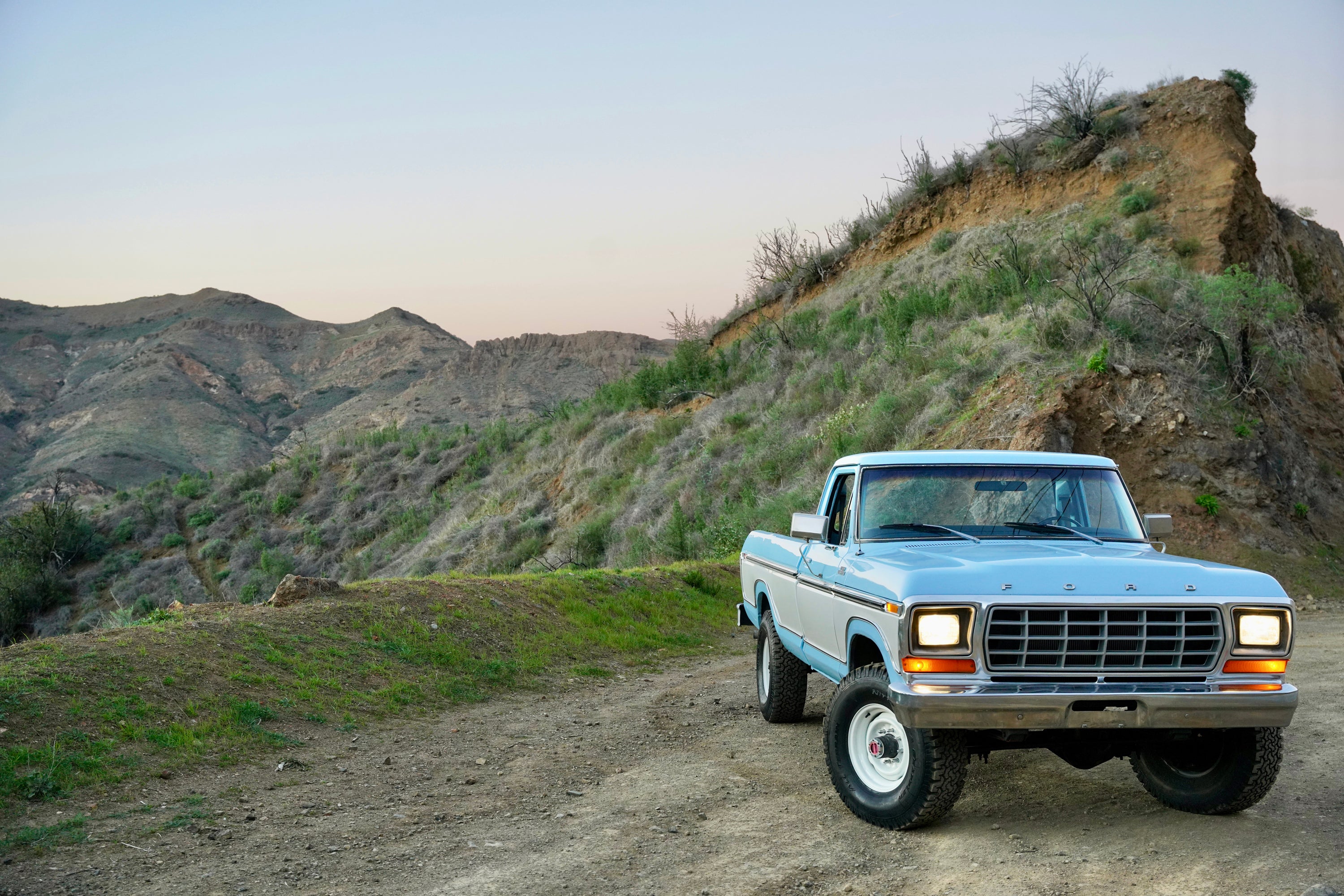 1978 Ford F-250 4x4 Light Blue FINE ART PRINT