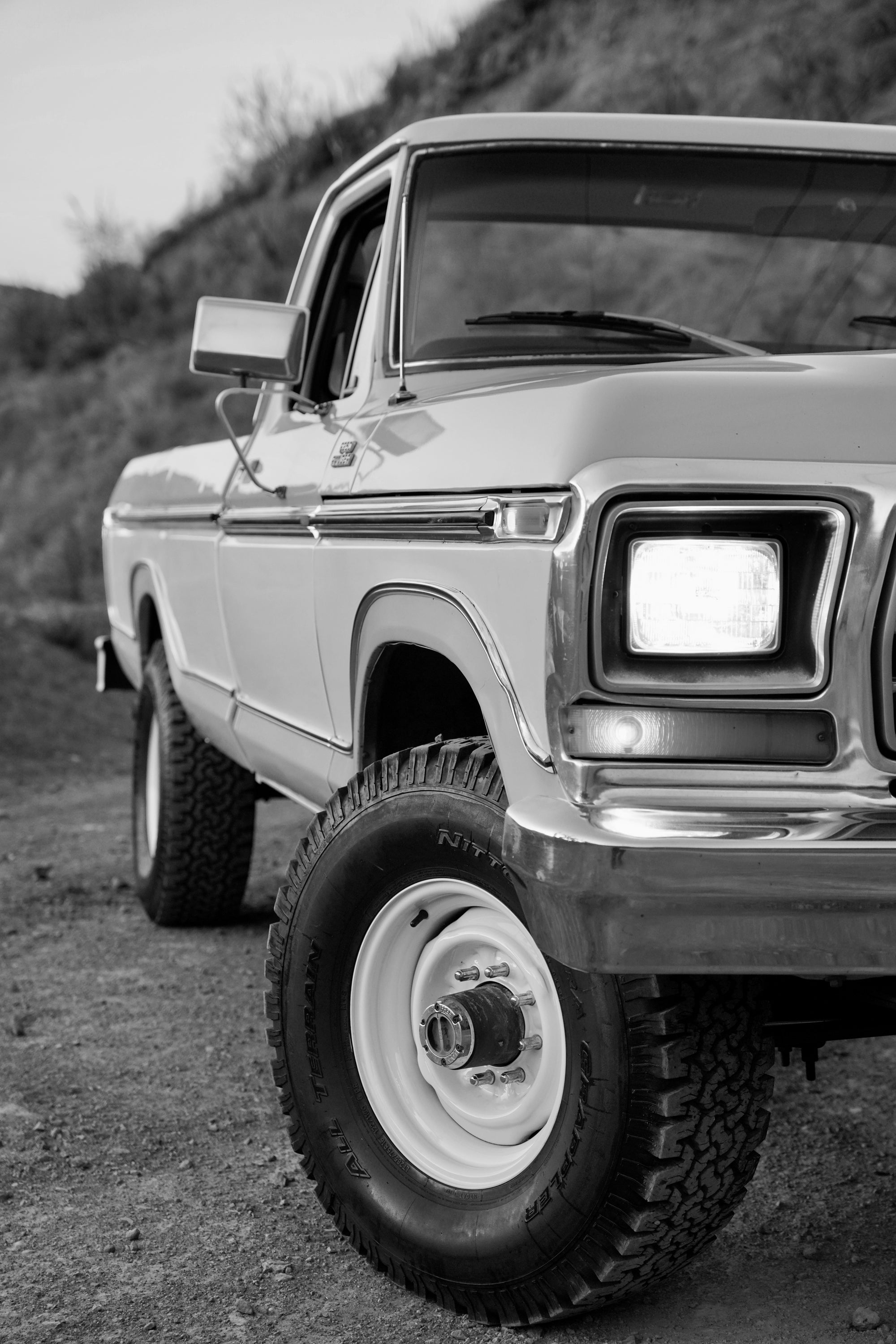 1978 Ford F-250 4x4 Light Blue FINE ART PRINT