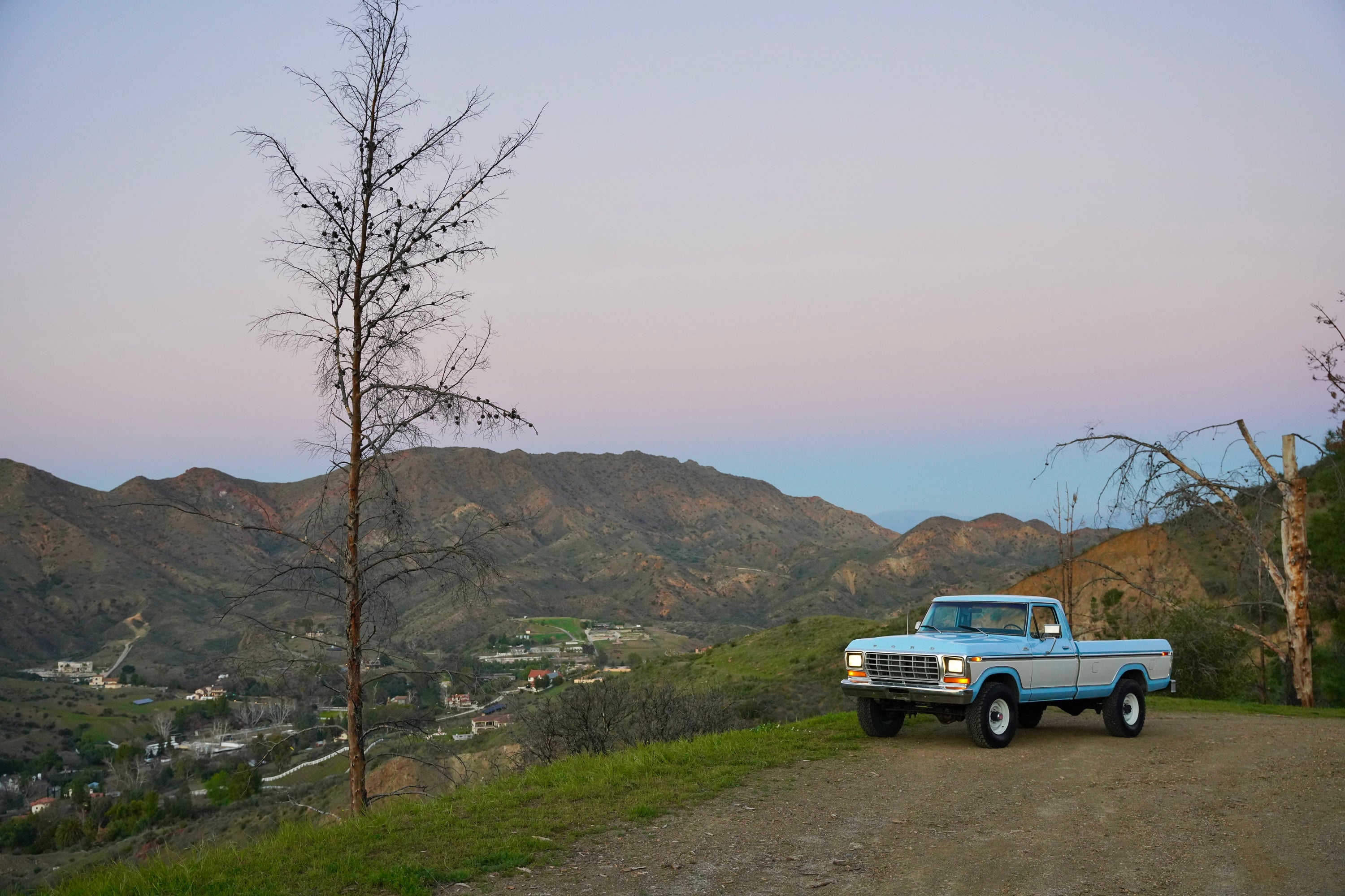 1978 Ford F-250 4x4 Light Blue FINE ART PRINT