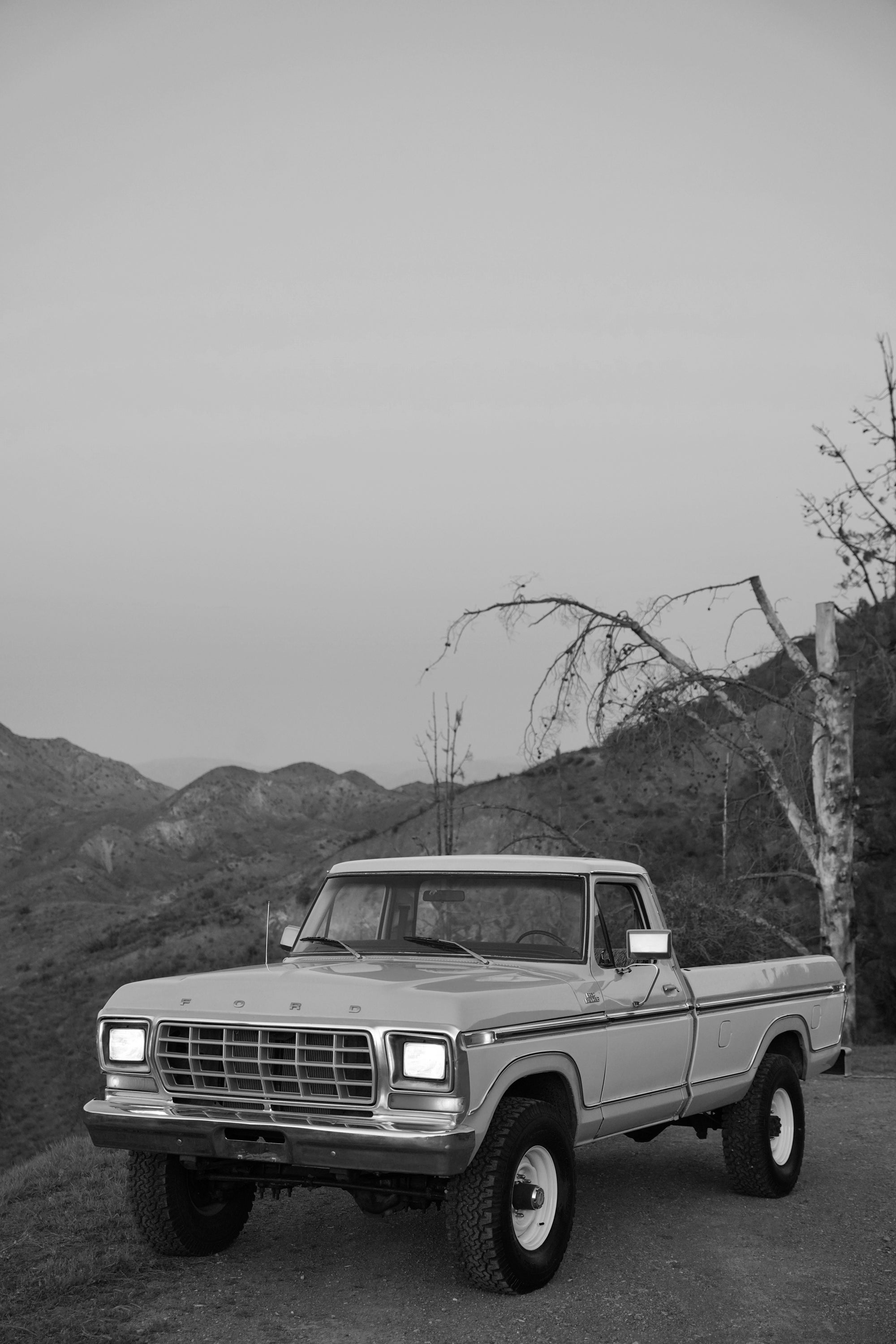 1978 Ford F-250 4x4 Light Blue FINE ART PRINT
