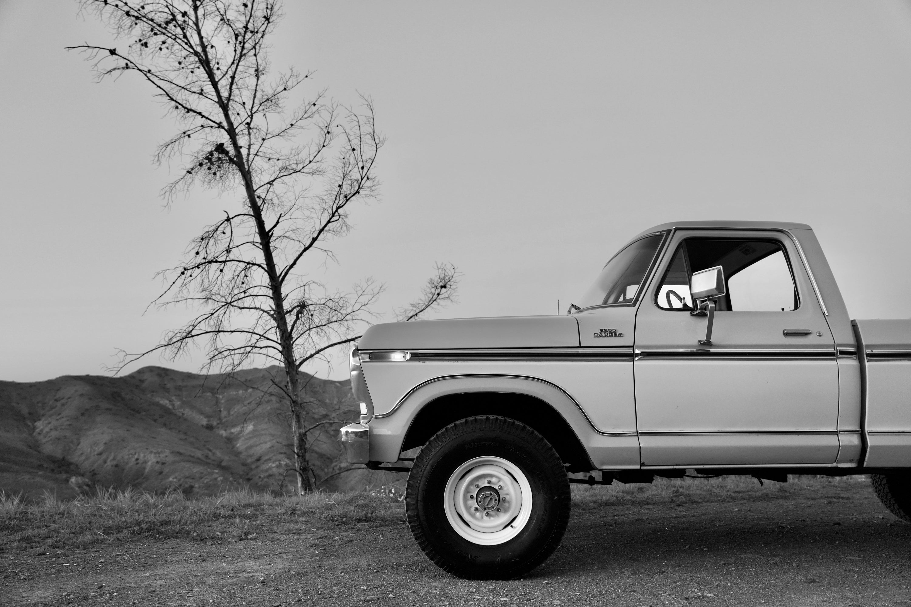 1978 Ford F-250 4x4 Light Blue FINE ART PRINT