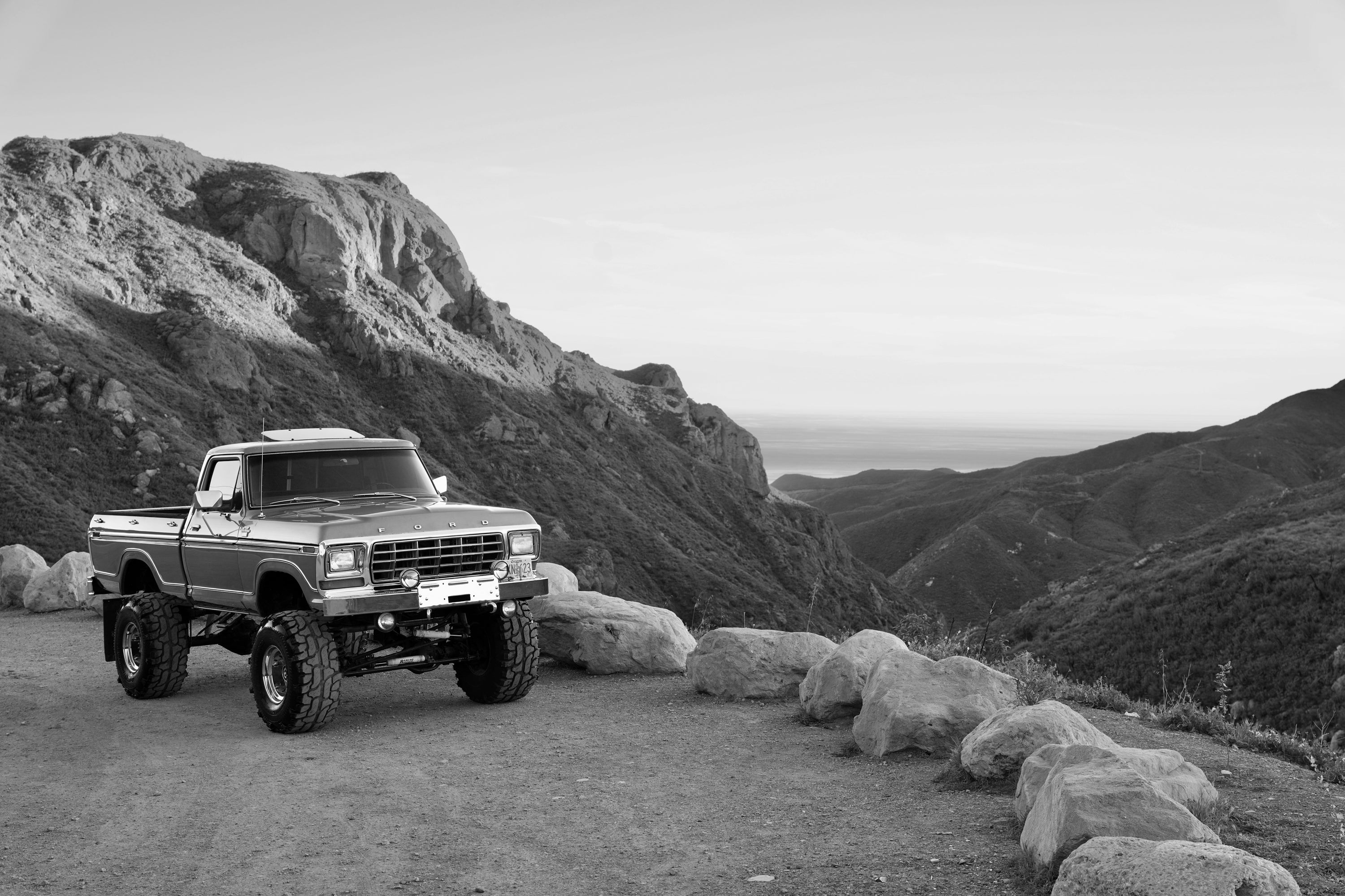 1979 Ford F-150 4x4 Short Bed Gold FINE ART PRINT