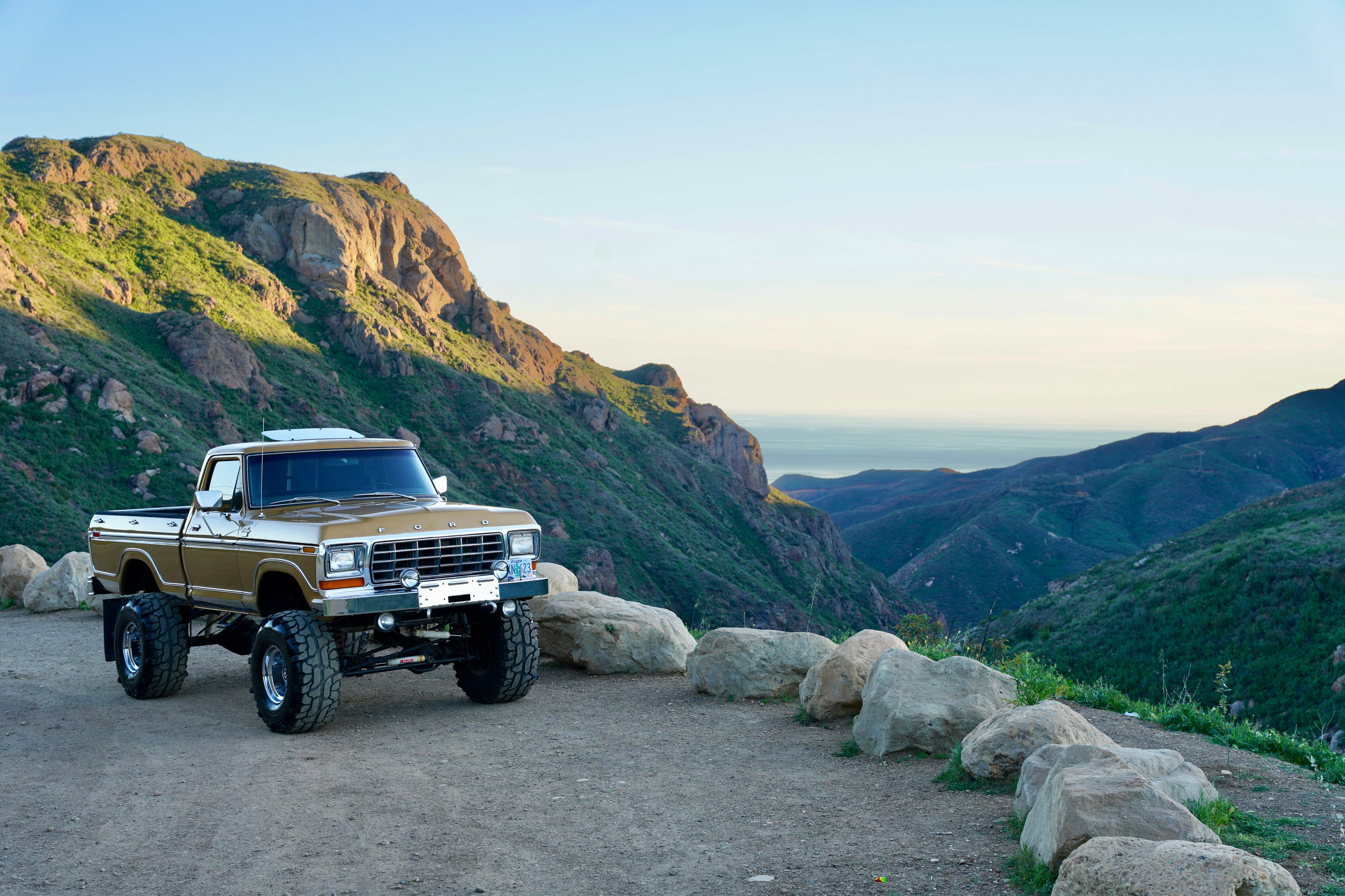 1979 Ford F-150 4x4 Short Bed Gold FINE ART PRINT