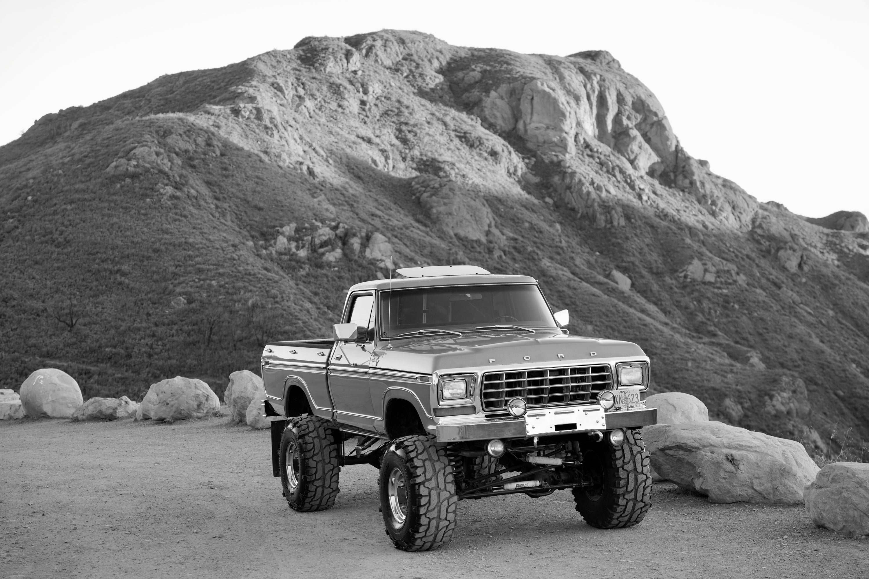 1979 Ford F-150 4x4 Short Bed Gold FINE ART PRINT