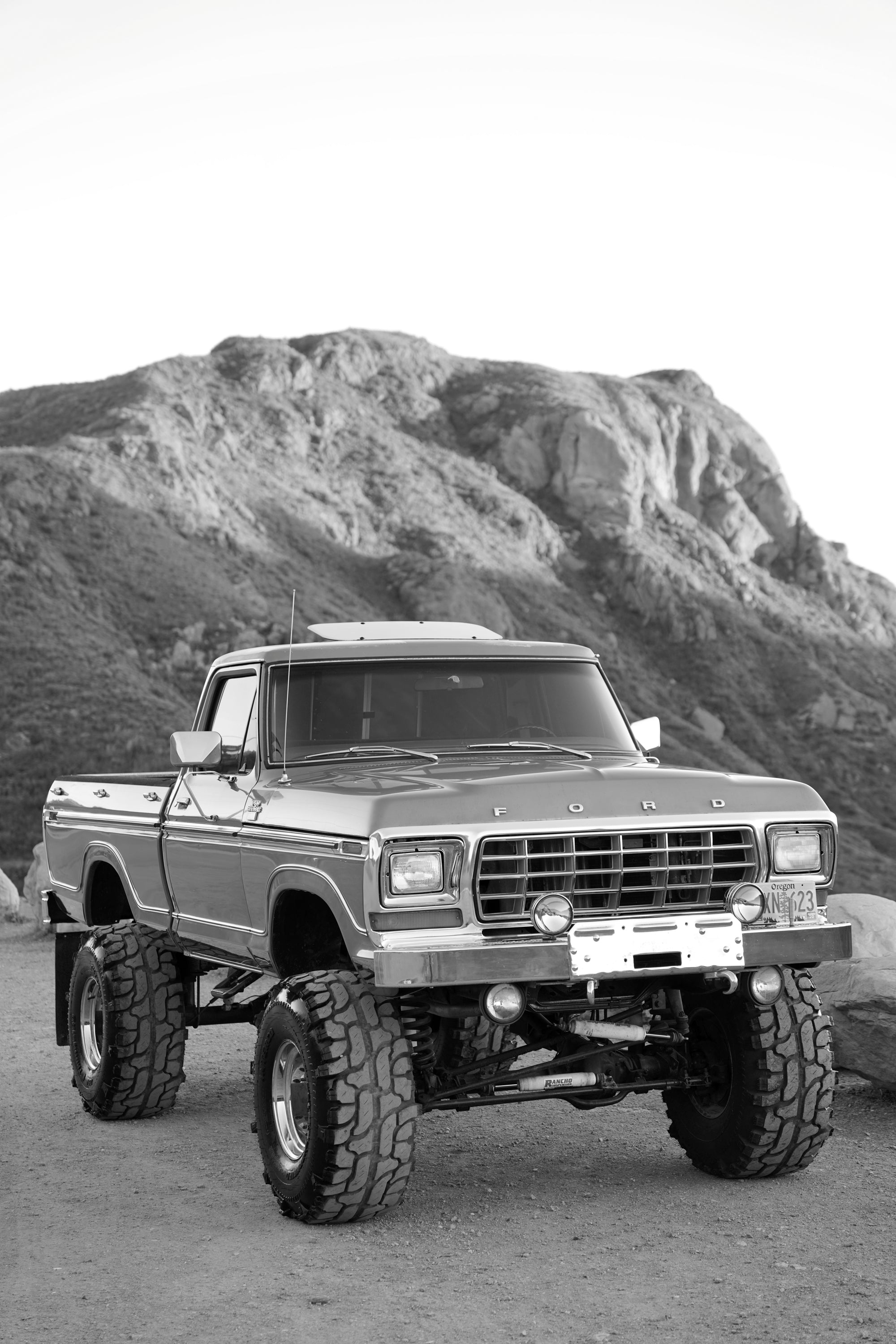 1979 Ford F-150 4x4 Short Bed Gold FINE ART PRINT