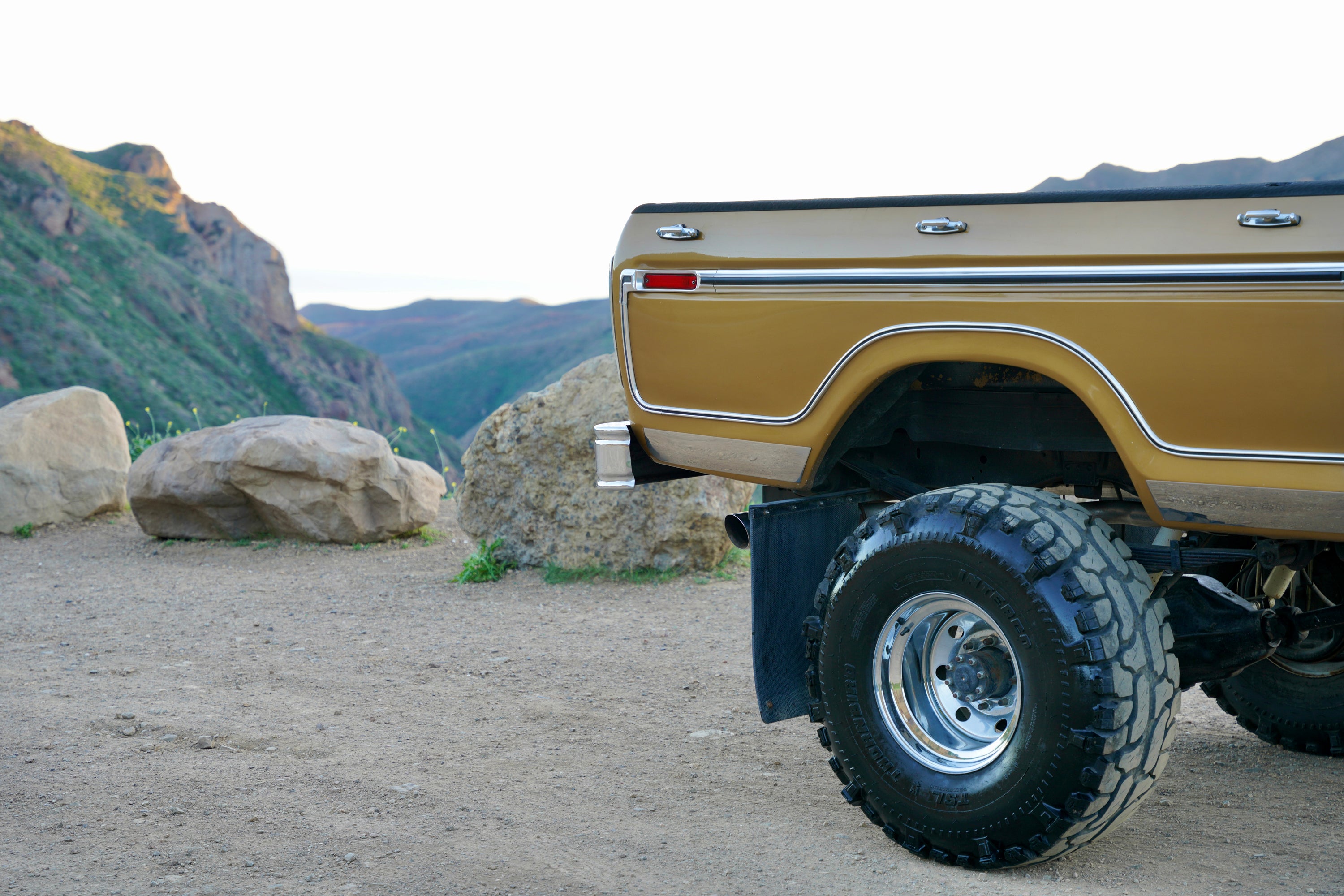 1979 Ford F-150 4x4 Short Bed Gold FINE ART PRINT