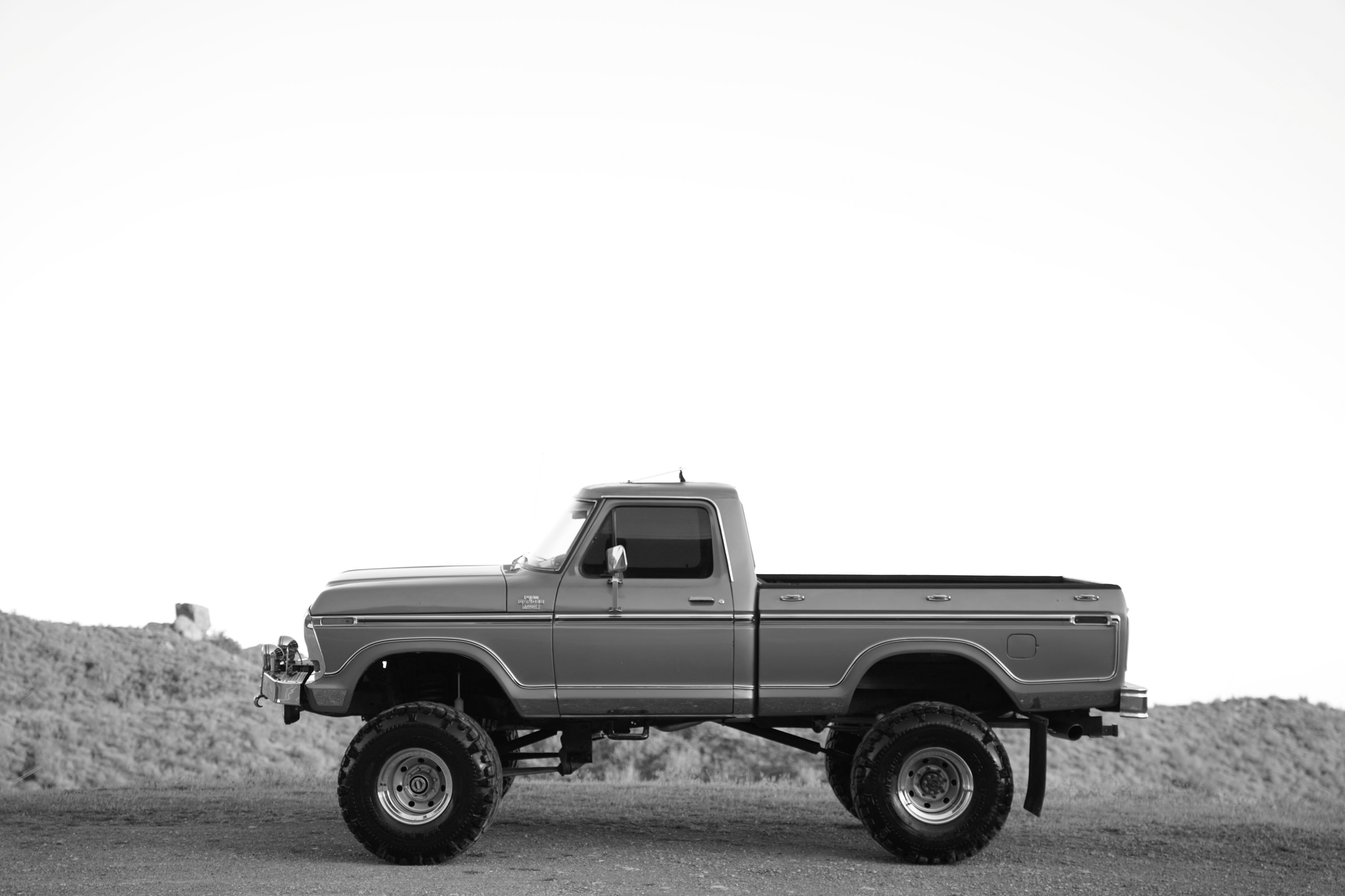 1979 Ford F-150 4x4 Short Bed Gold FINE ART PRINT