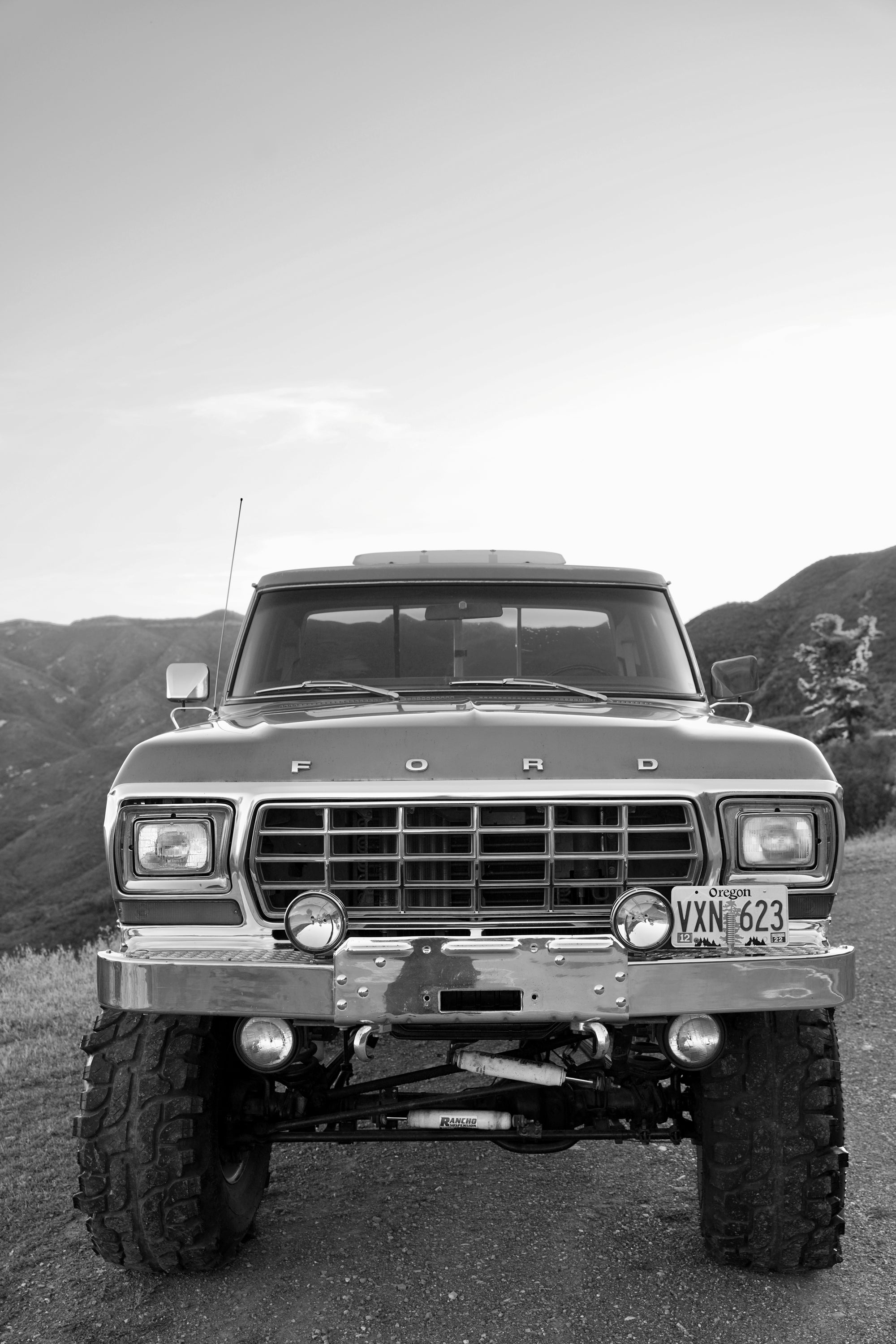 1979 Ford F-150 4x4 Short Bed Gold FINE ART PRINT