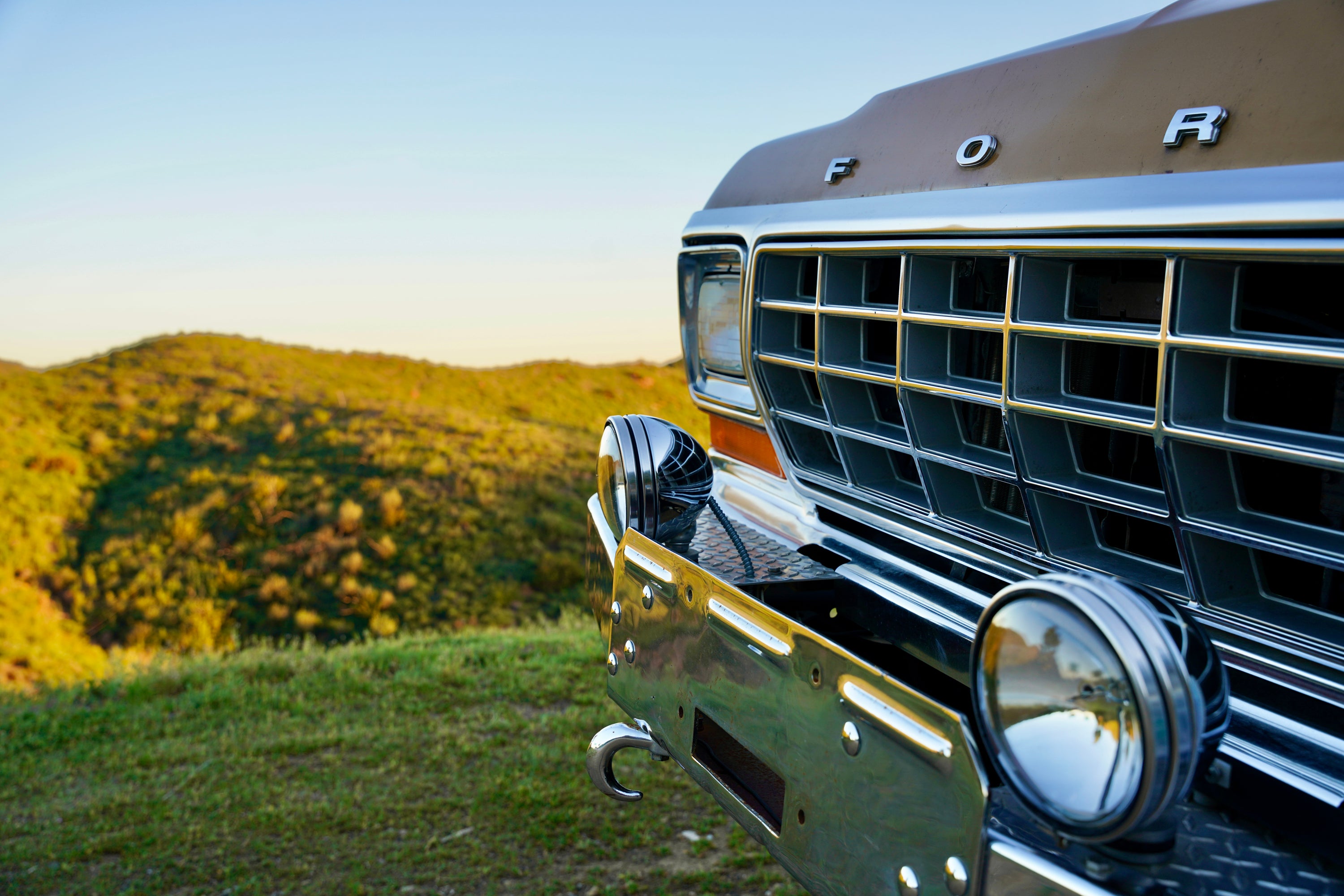 1979 Ford F-150 4x4 Short Bed Gold FINE ART PRINT