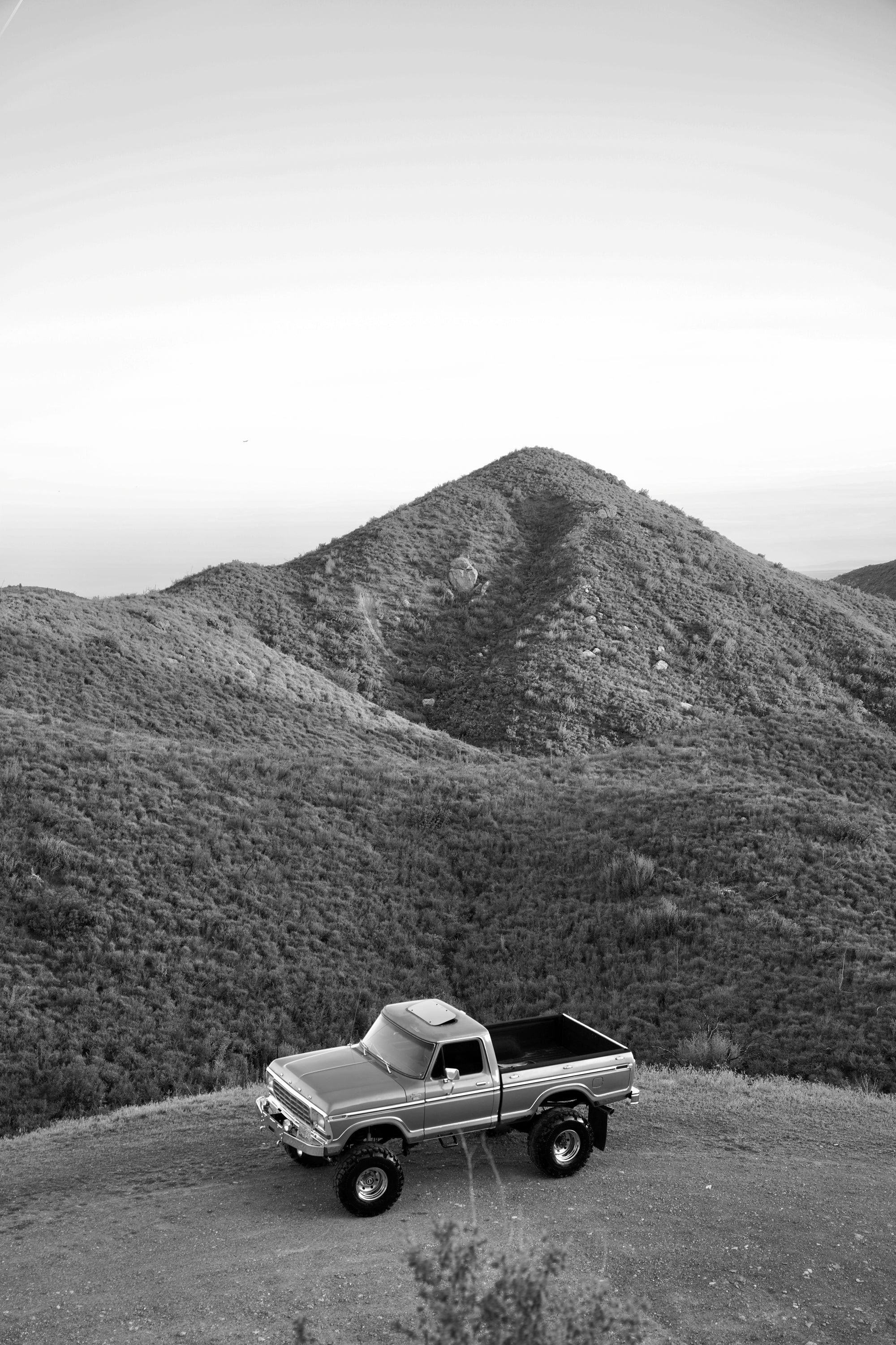 1979 Ford F-150 4x4 Short Bed Gold FINE ART PRINT