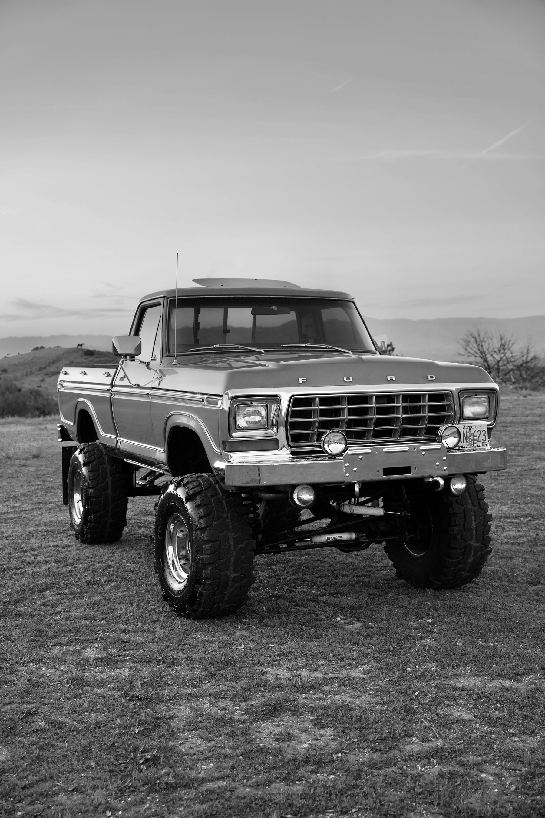 1979 Ford F-150 4x4 Short Bed Gold FINE ART PRINT